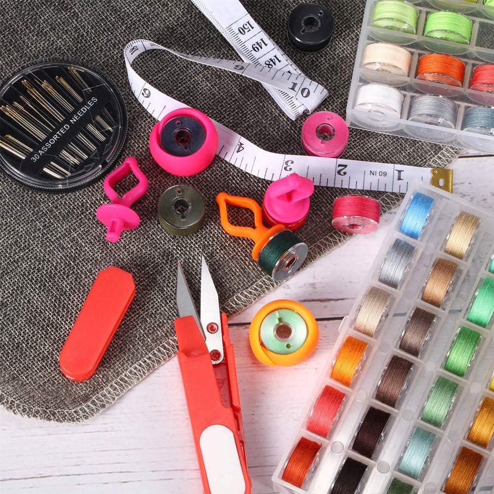 100 Soportes de Hilo Silicona Fbshicung - Organizador de Bobinas