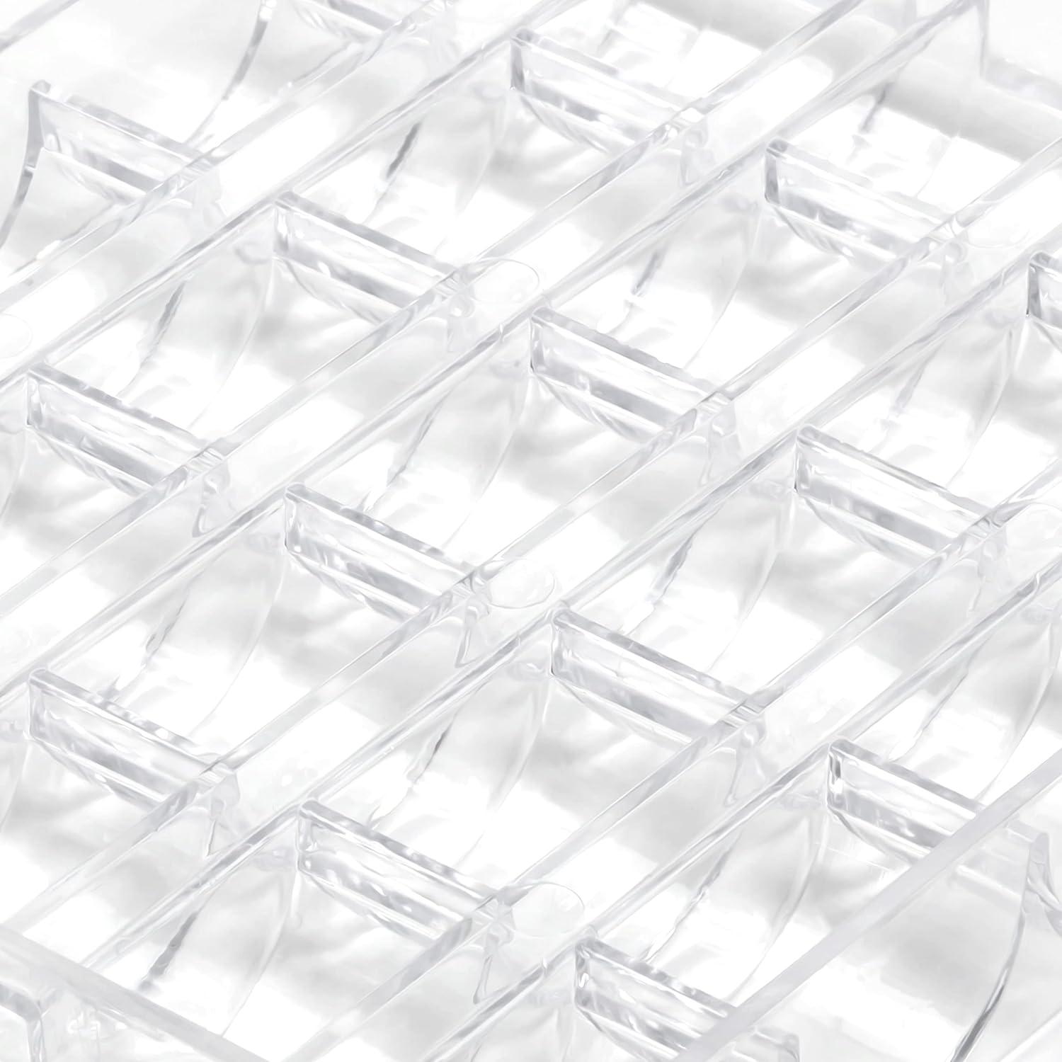 Caja de Bobinas Dritz 507 para 25 Bobinas - Plástico Transparente