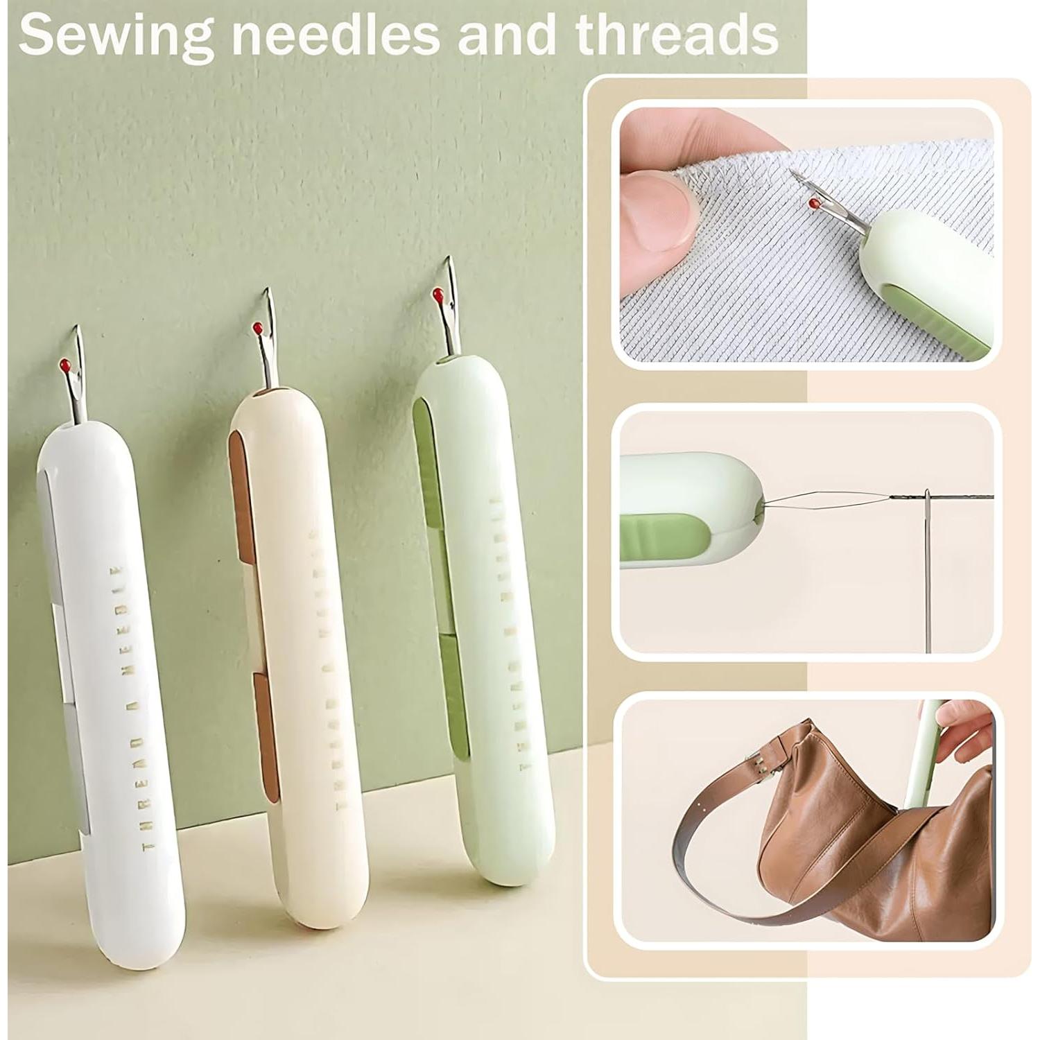 Paquete de 3 Cortadores y Enhebradores de Agujas TQLONKTE