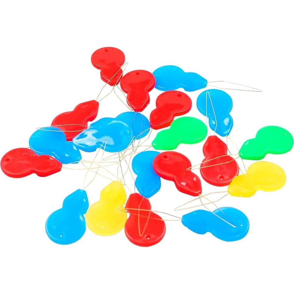 Enhebradores de Aguja de Plástico Eketirry - 50 Piezas