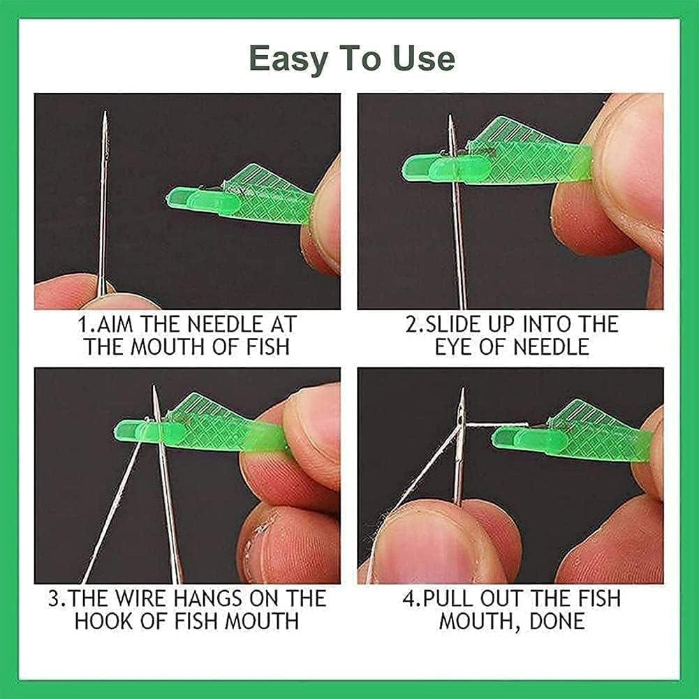 4 Enhebradores Automáticos de Agujas Jinshining para Costura