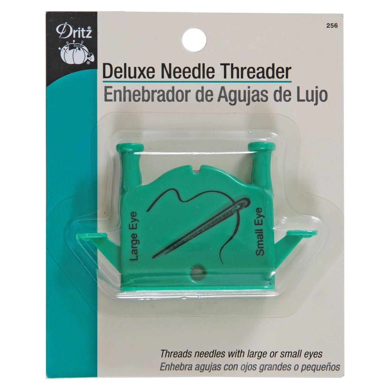 Enhebrador de Agujas Deluxe Dritz 256 Verde 1 Unidad