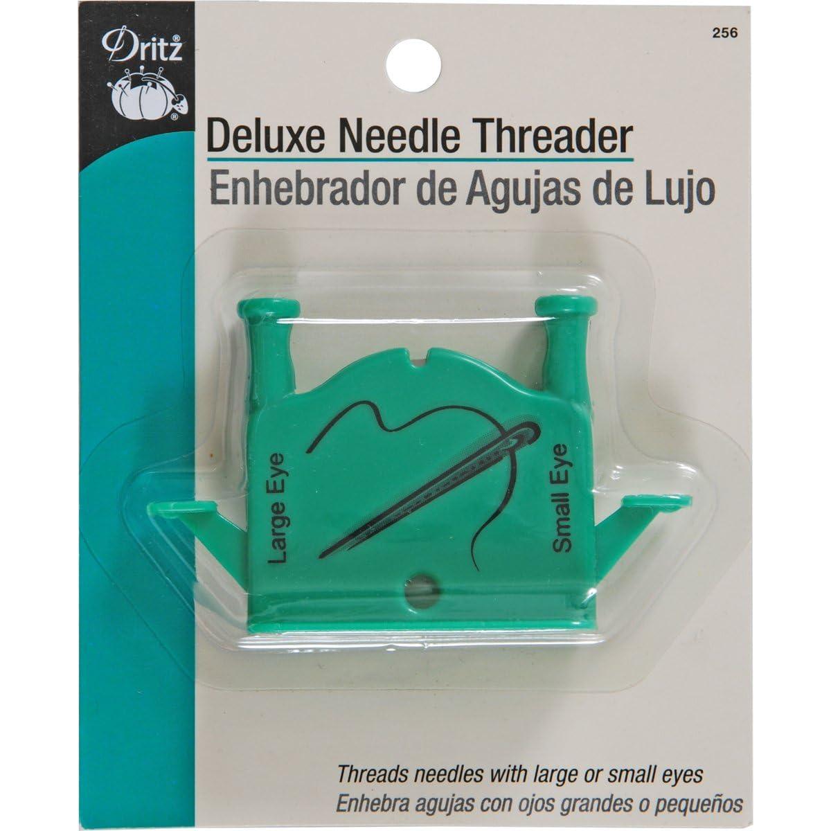 Enhebrador de Agujas Deluxe Dritz 256 Verde 1 Unidad