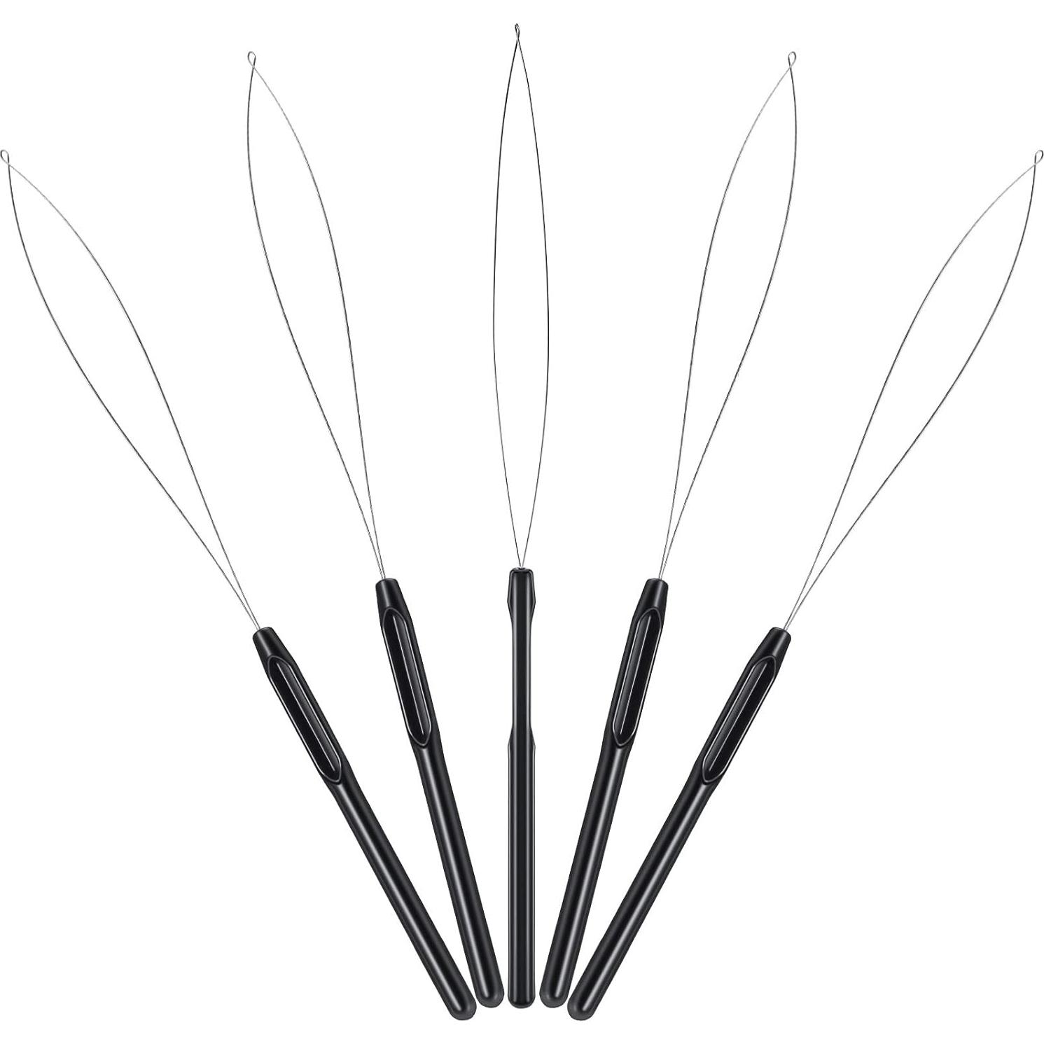 Kit de 10 Agujas de Bucle para Extensiones de Cabello Zonon