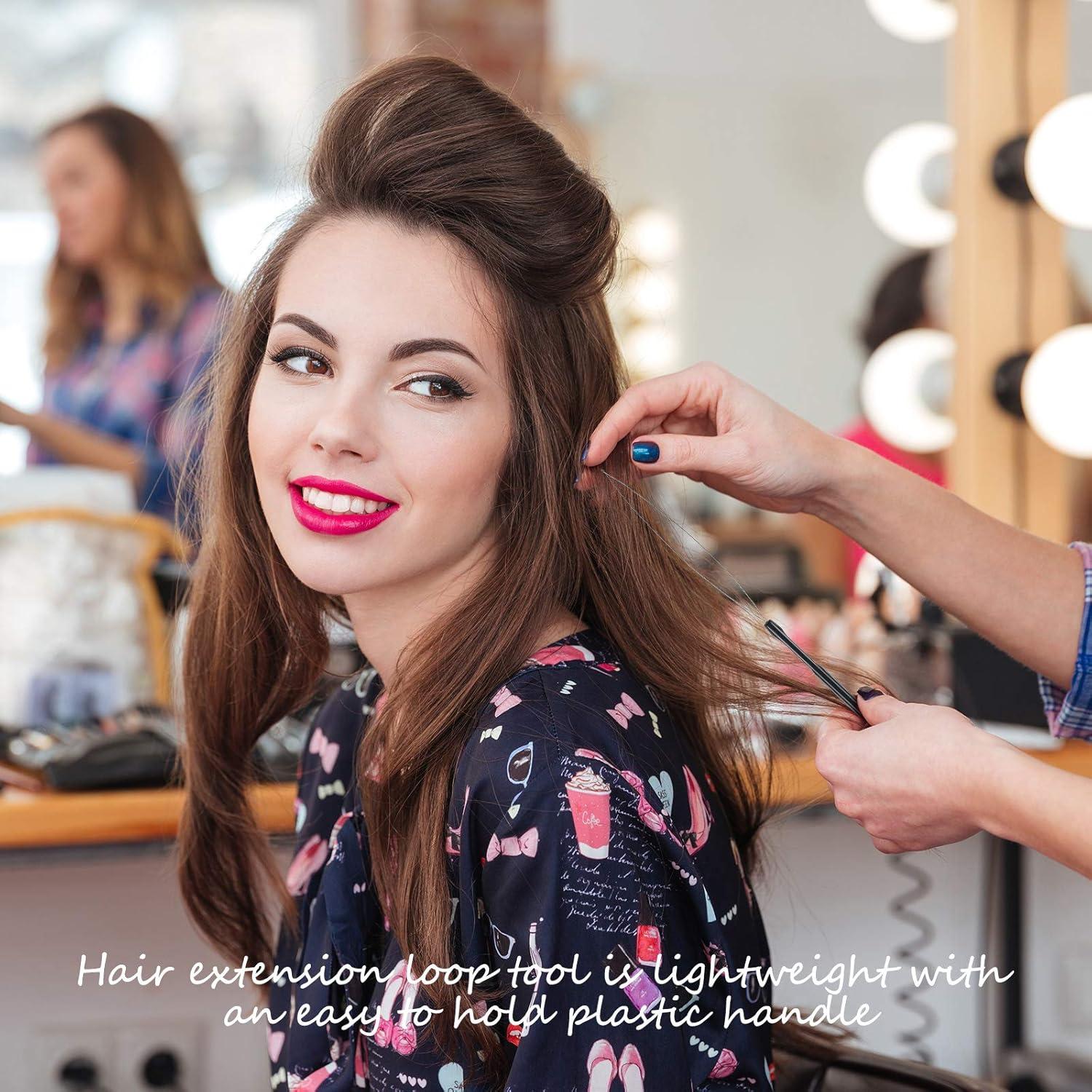 Kit de 10 Agujas de Bucle para Extensiones de Cabello Zonon