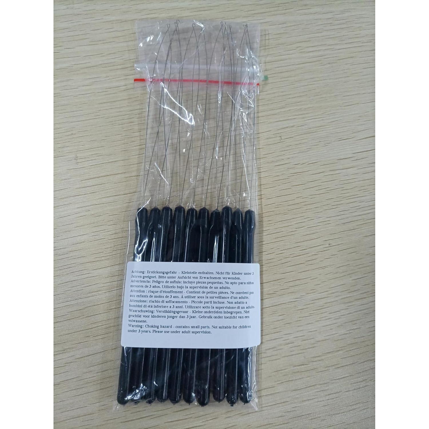 Kit de 10 Agujas de Bucle para Extensiones de Cabello Zonon