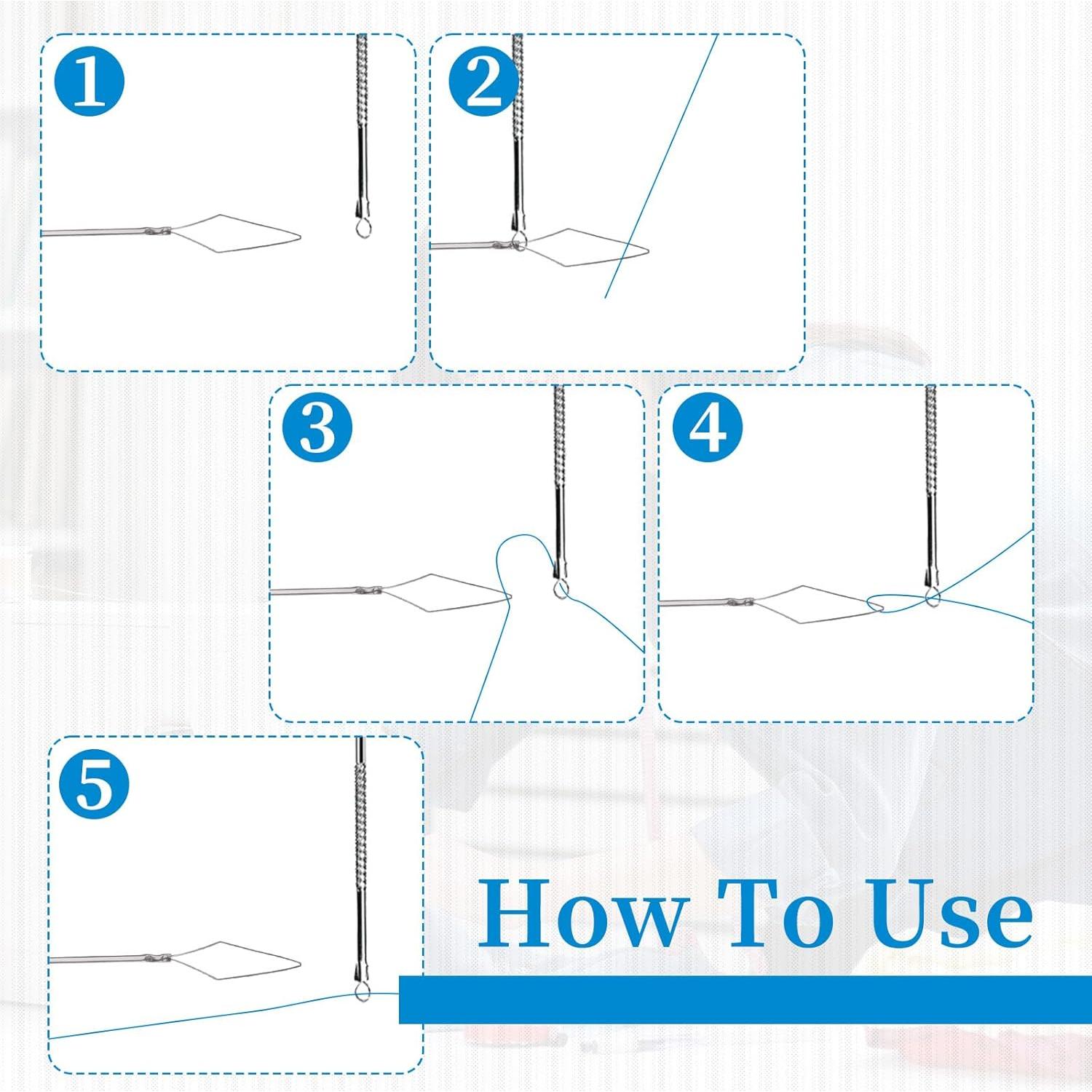 Set de 4 Enhebradores de Agujas de Serger Trinkrittey