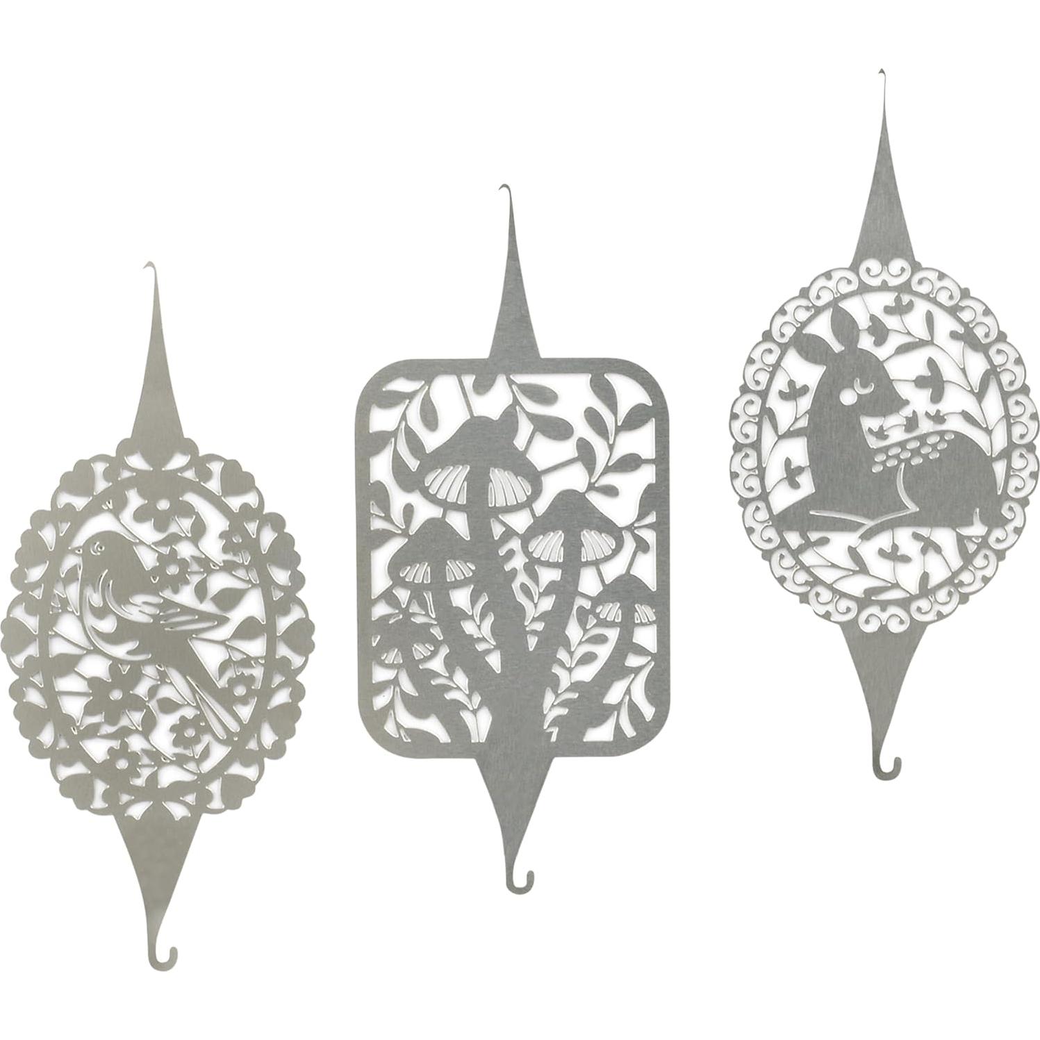 Enhebradores de Aguja Dritz Woodland 3 Piezas Acero Inoxidable