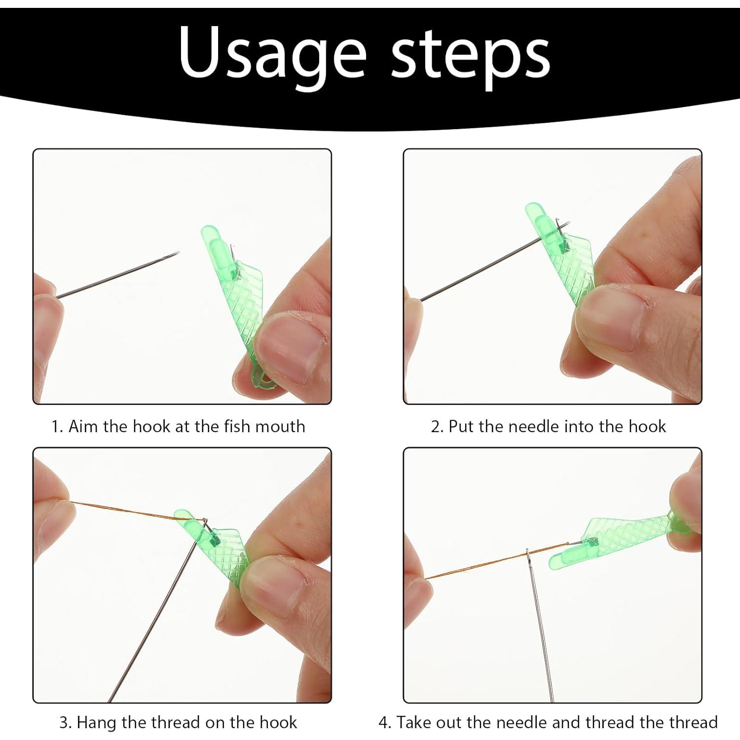 Oruola 12pcs Enhebradores de Agujas para Máquina de Coser