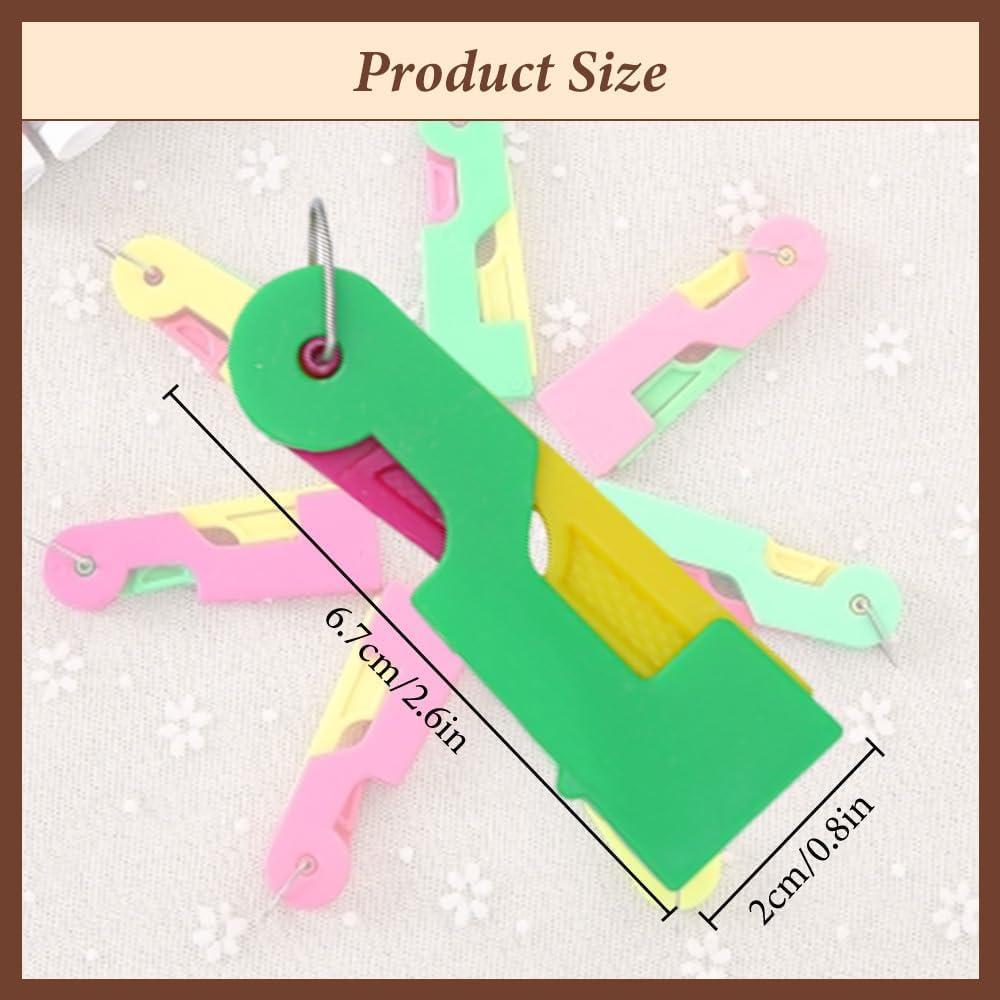 Enhebrador de Agujas Automático Frundoo 12 Pcs para Coser