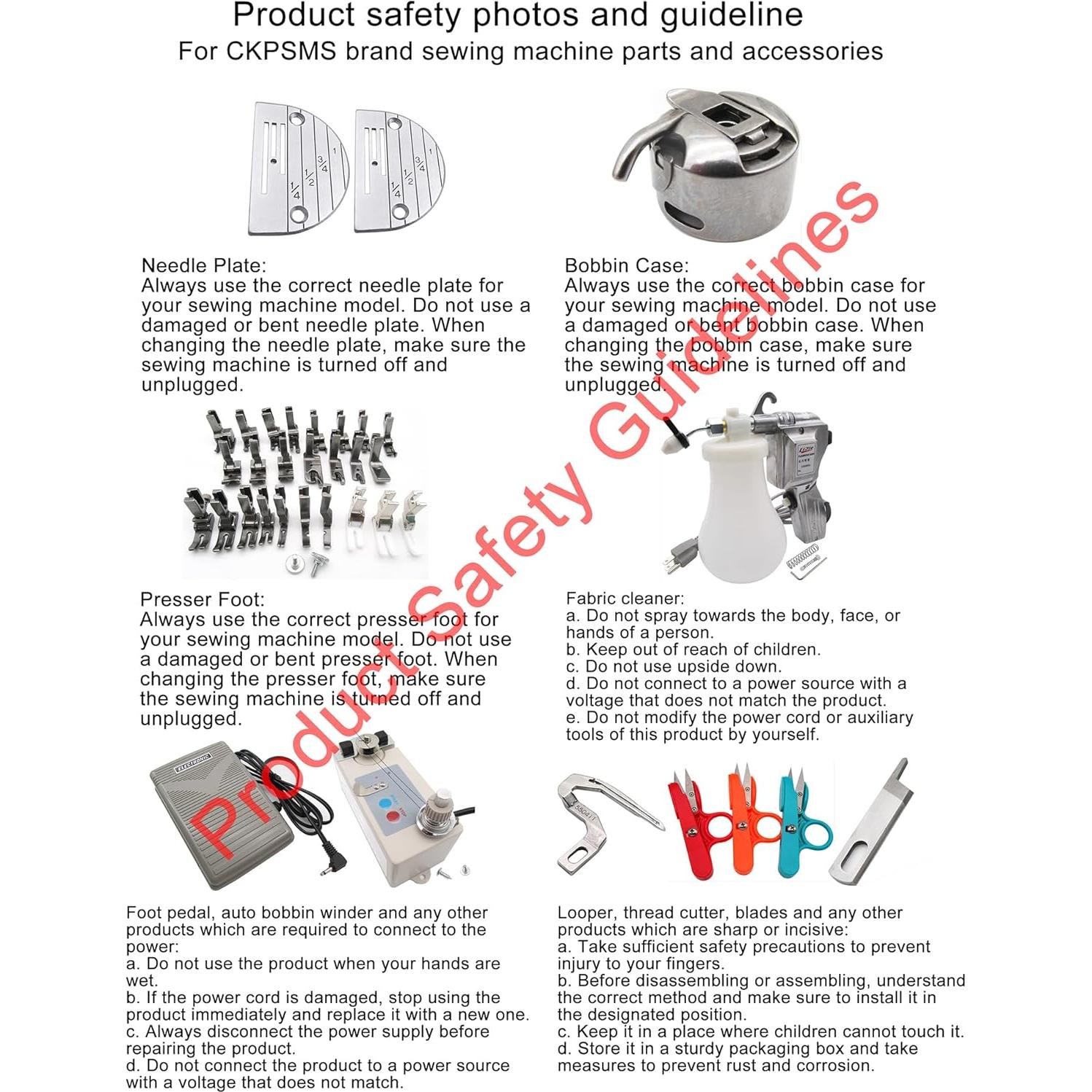 Enhebrador de Aguja CKPSMS Compatible con Brother y Babylock