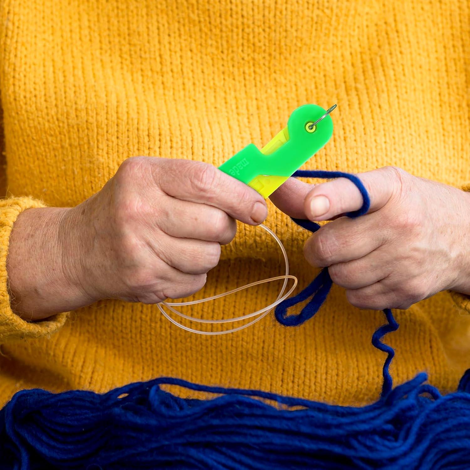 11 Enhebradores Automáticos de Agujas Psyqtsuary - 6.8x2.3cm y 4x2cm