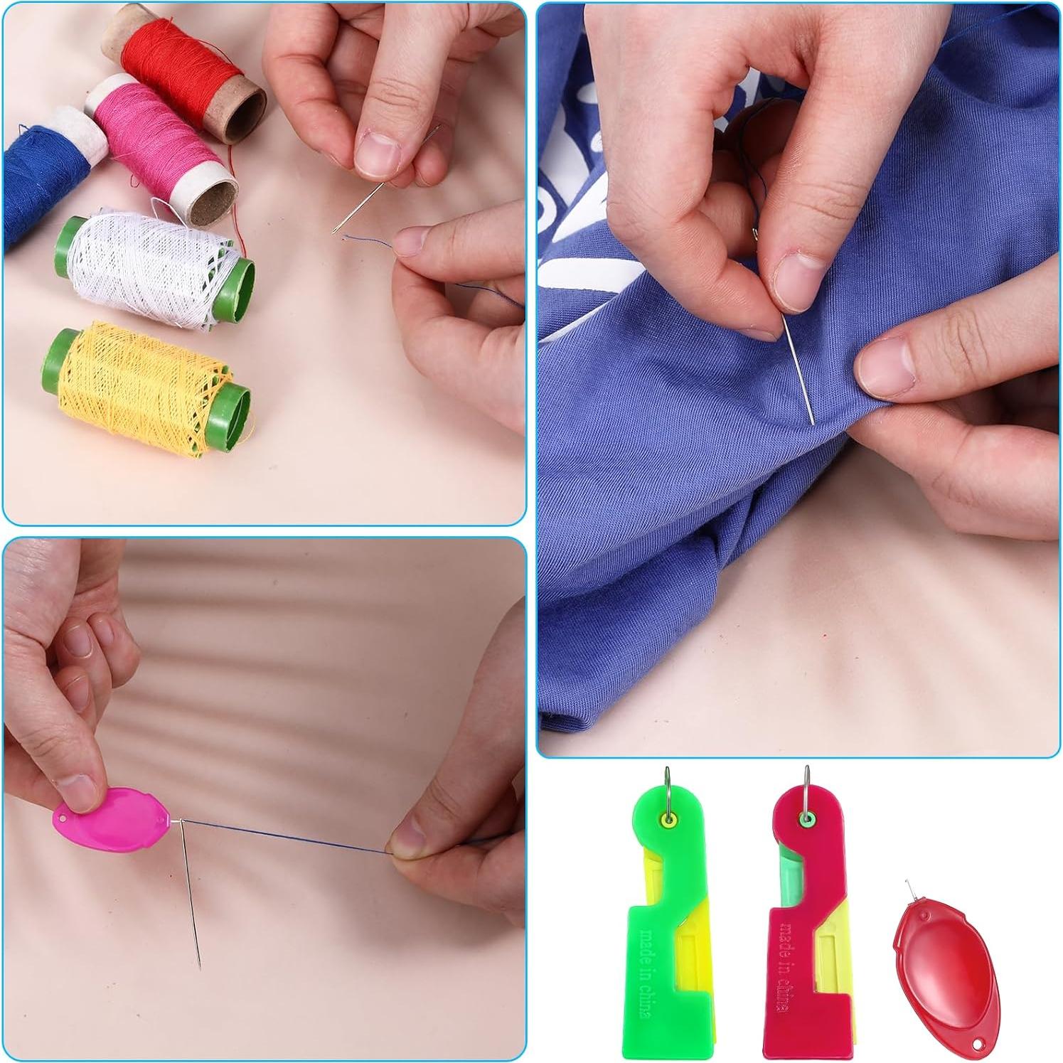 11 Enhebradores Automáticos de Agujas Psyqtsuary - 6.8x2.3cm y 4x2cm