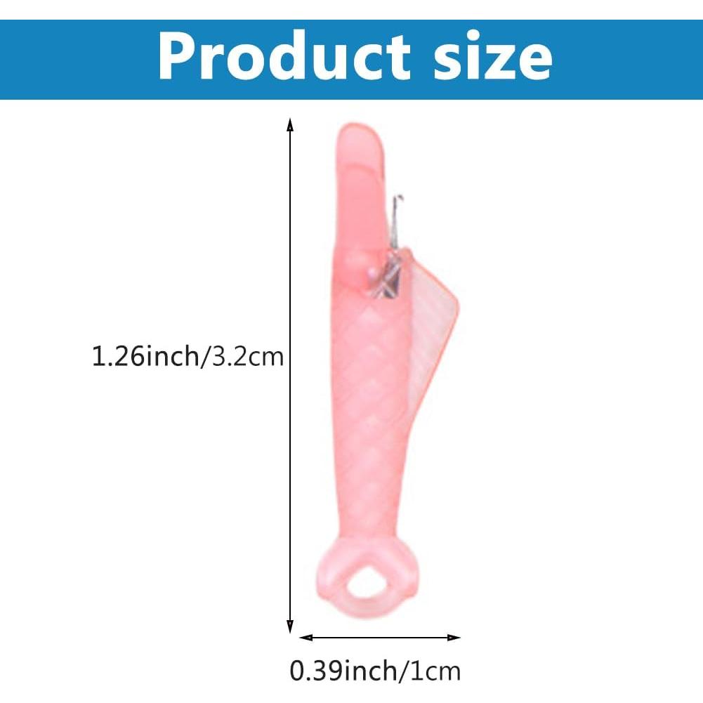 12 Piezas Enhebrador de Agujas Automático QWLWBU Boca de Pez