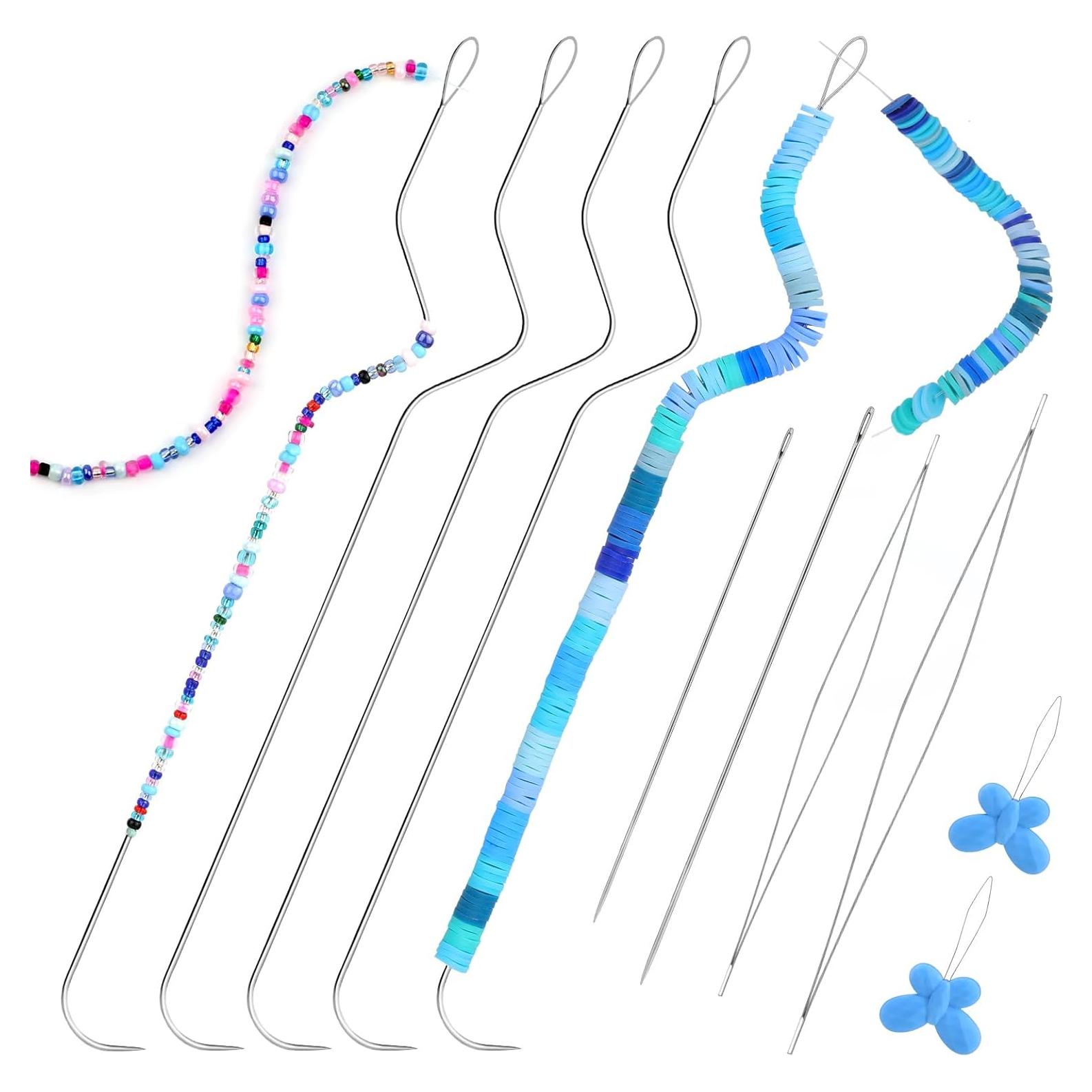 Juego de Agujas para Beading GarfxG 9 Piezas Acero Inoxidable