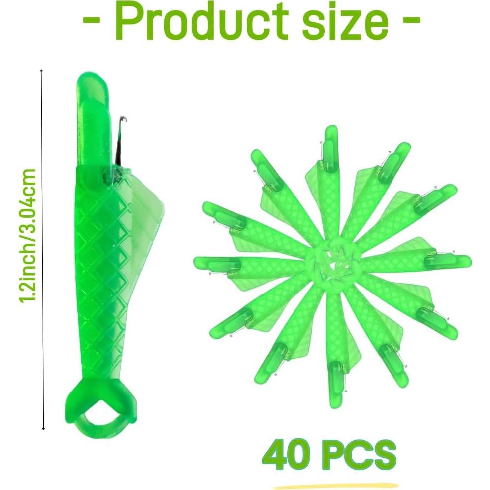 40 Enhebradores de Agujas de Coser JXYT Tipo Boca de Pez