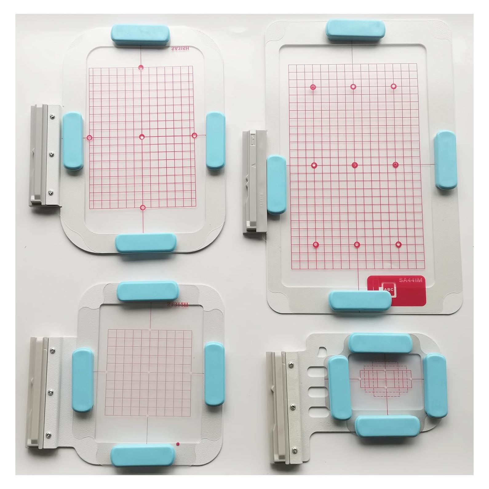 Juego de Aros Magnéticos de Metal HONEYSEW SA437 SA438 SA439 SA441 6x10"