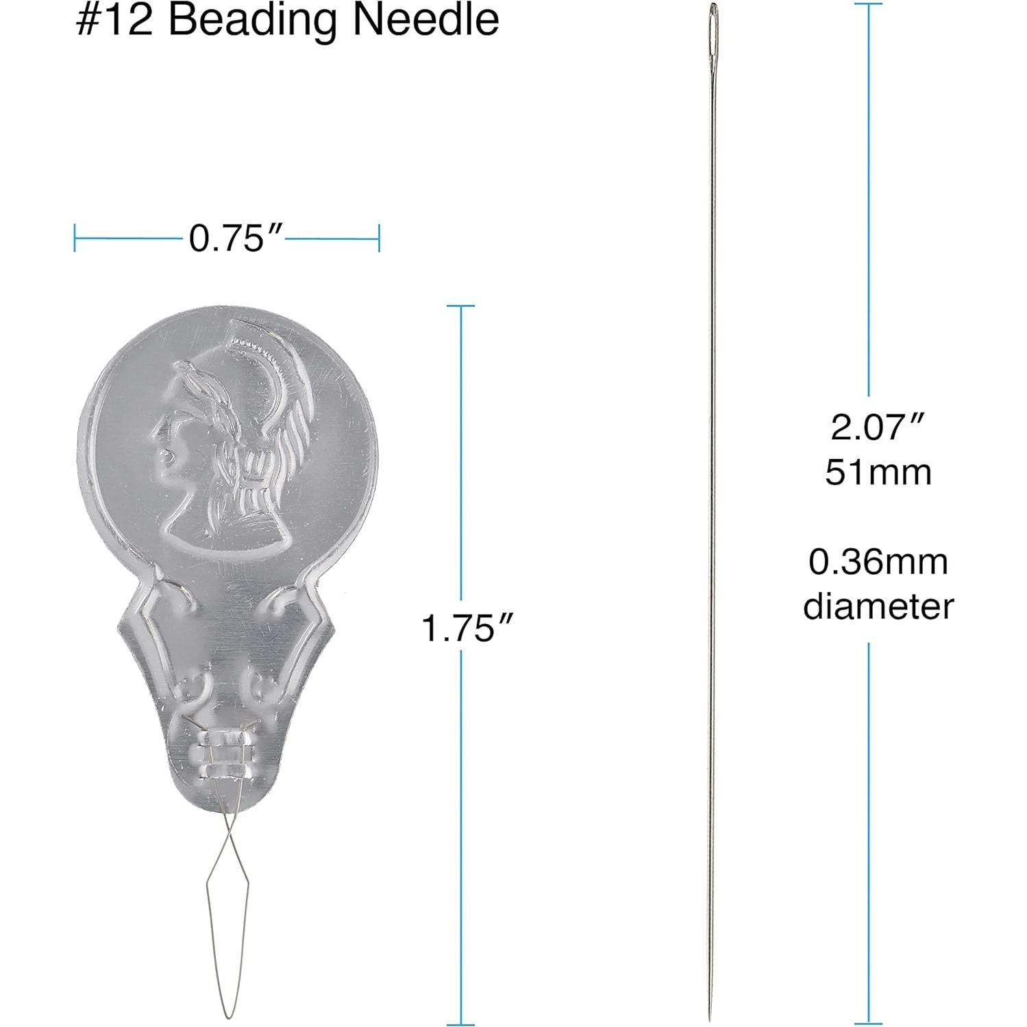Agujas para Enhebrar The Beadsmith #12 - Paquete de 6