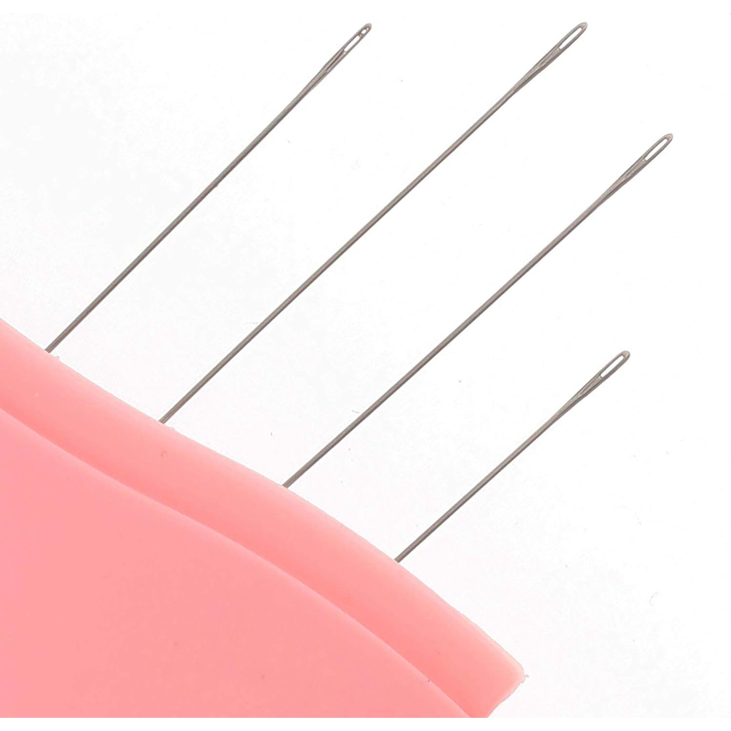 Agujas de Abalorios The Beadsmith - Estuche Pebble 4 Pzas