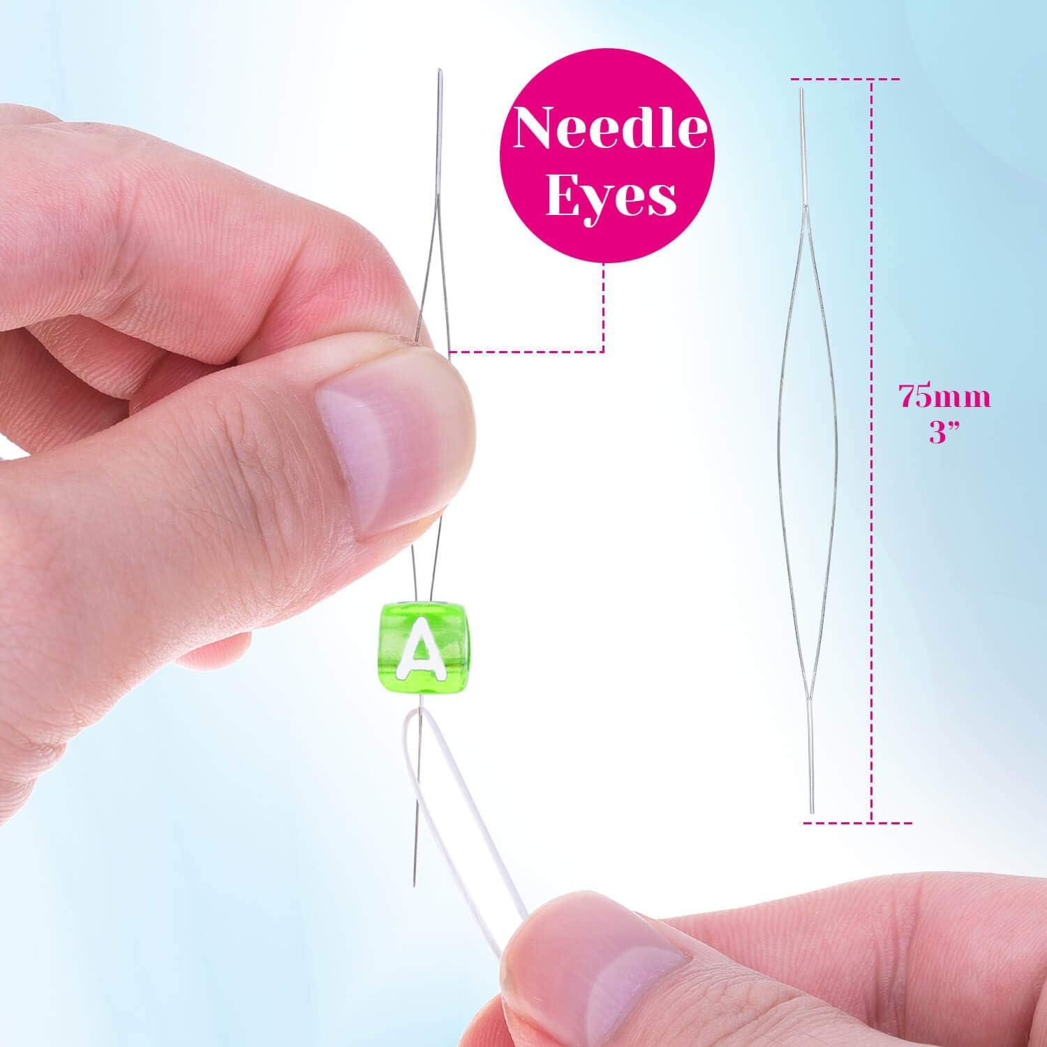 Cuerda Elástica Transparente 0.5mm Cridoz 120.7m + 2 Agujas