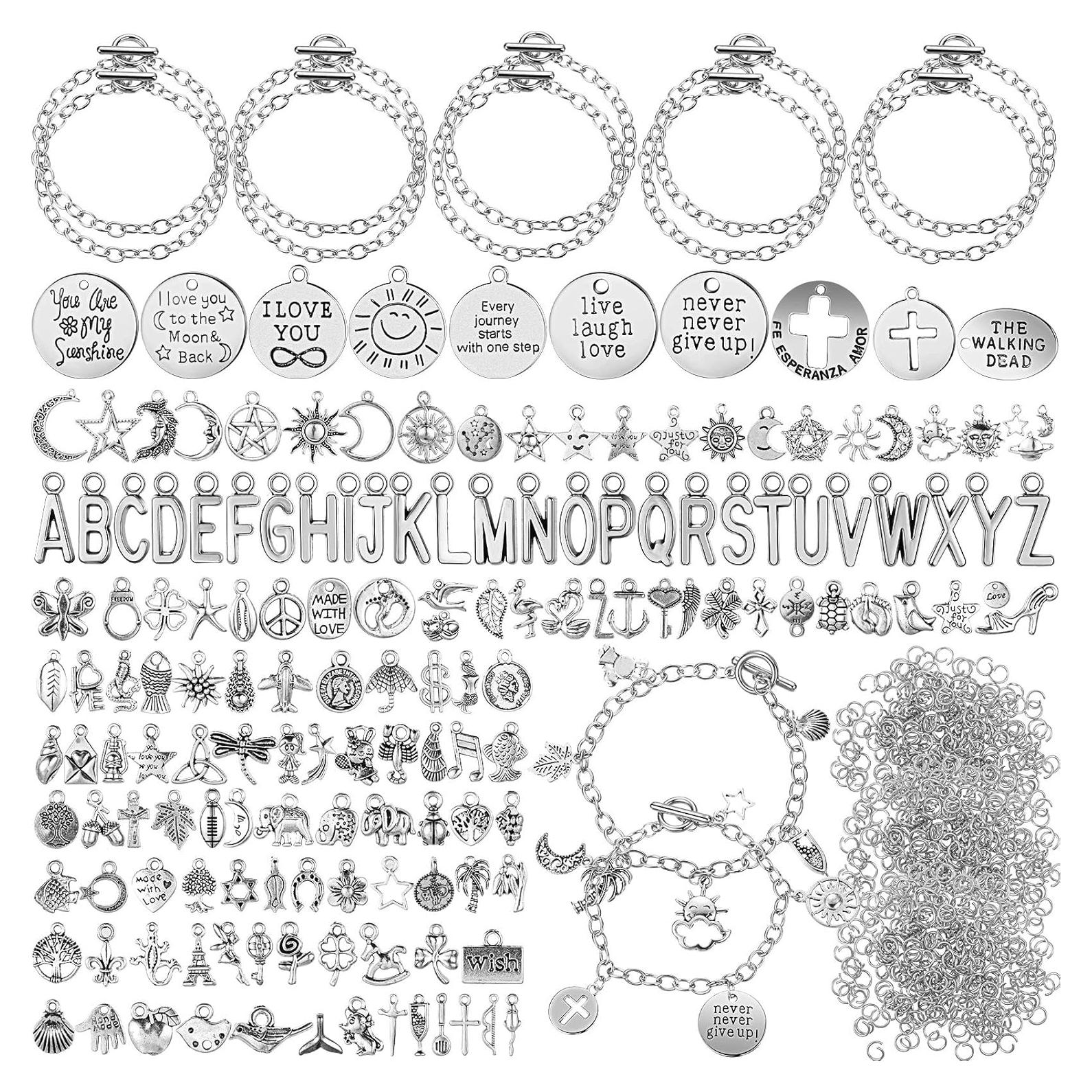 Kit de fabricación de pulseras DIY Highergo 469 Piezas