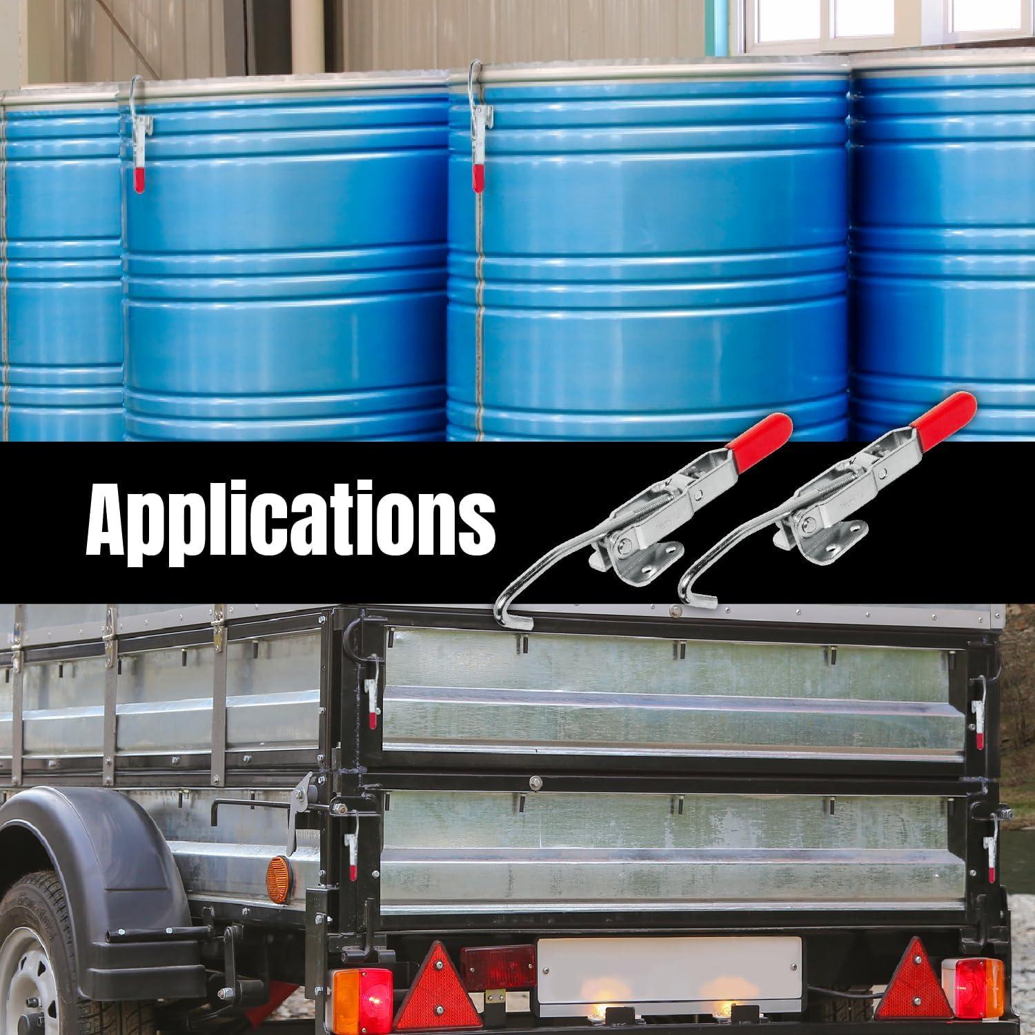 Abrazadera de Palanca POWERTEC 451 Gancho J 170 kg