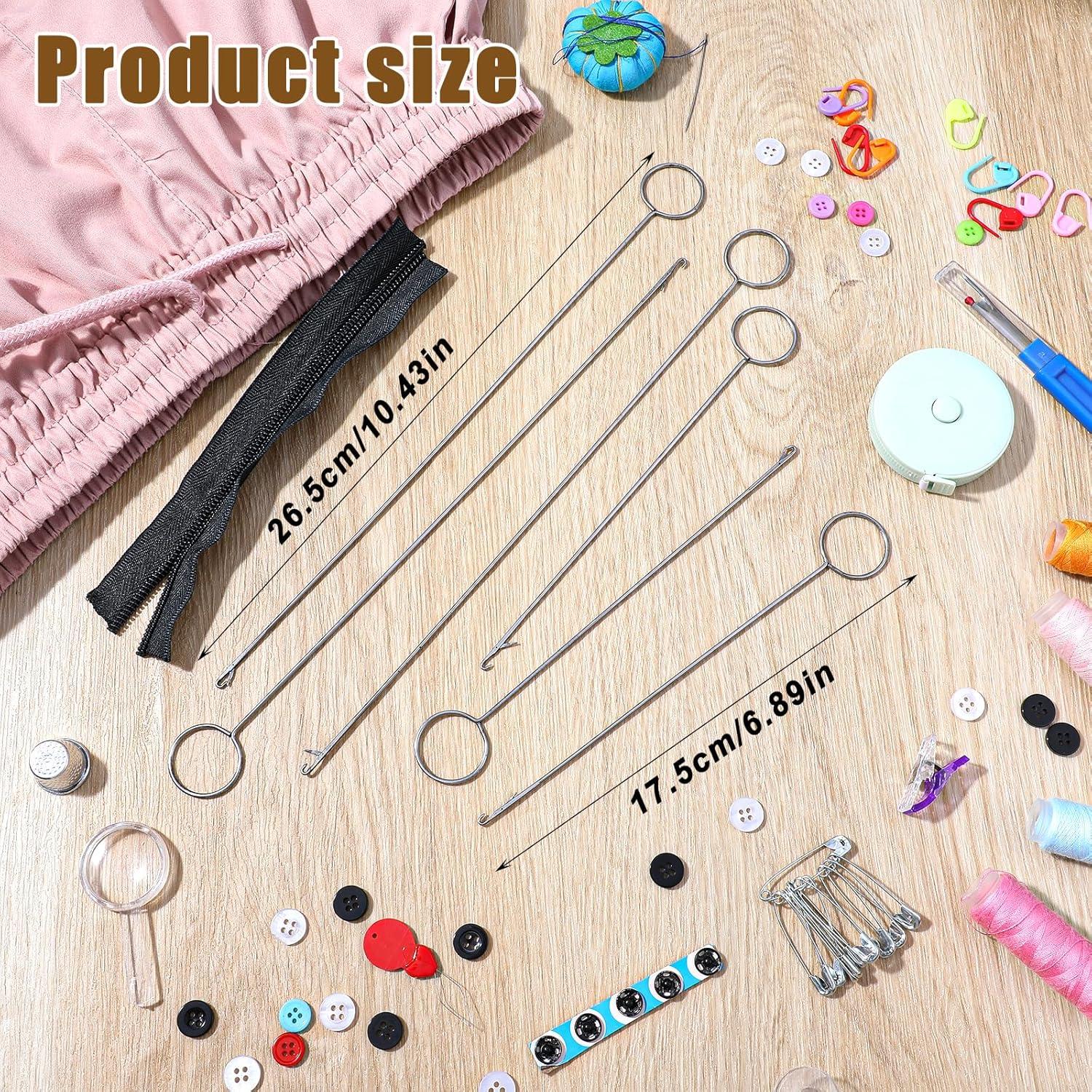 Juego de 6 Ganchos de Enhebrar Bremorou Acero Inoxidable