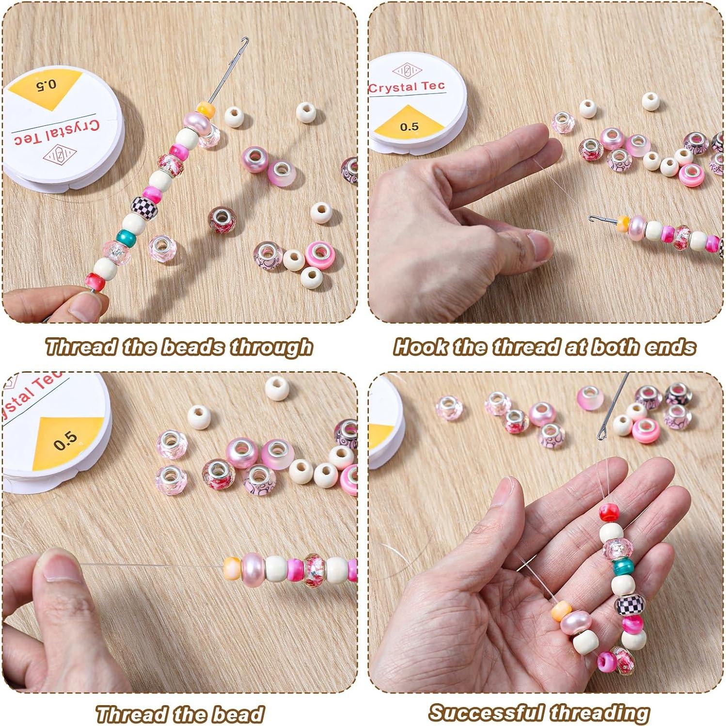 Juego de 6 Ganchos de Enhebrar Bremorou Acero Inoxidable