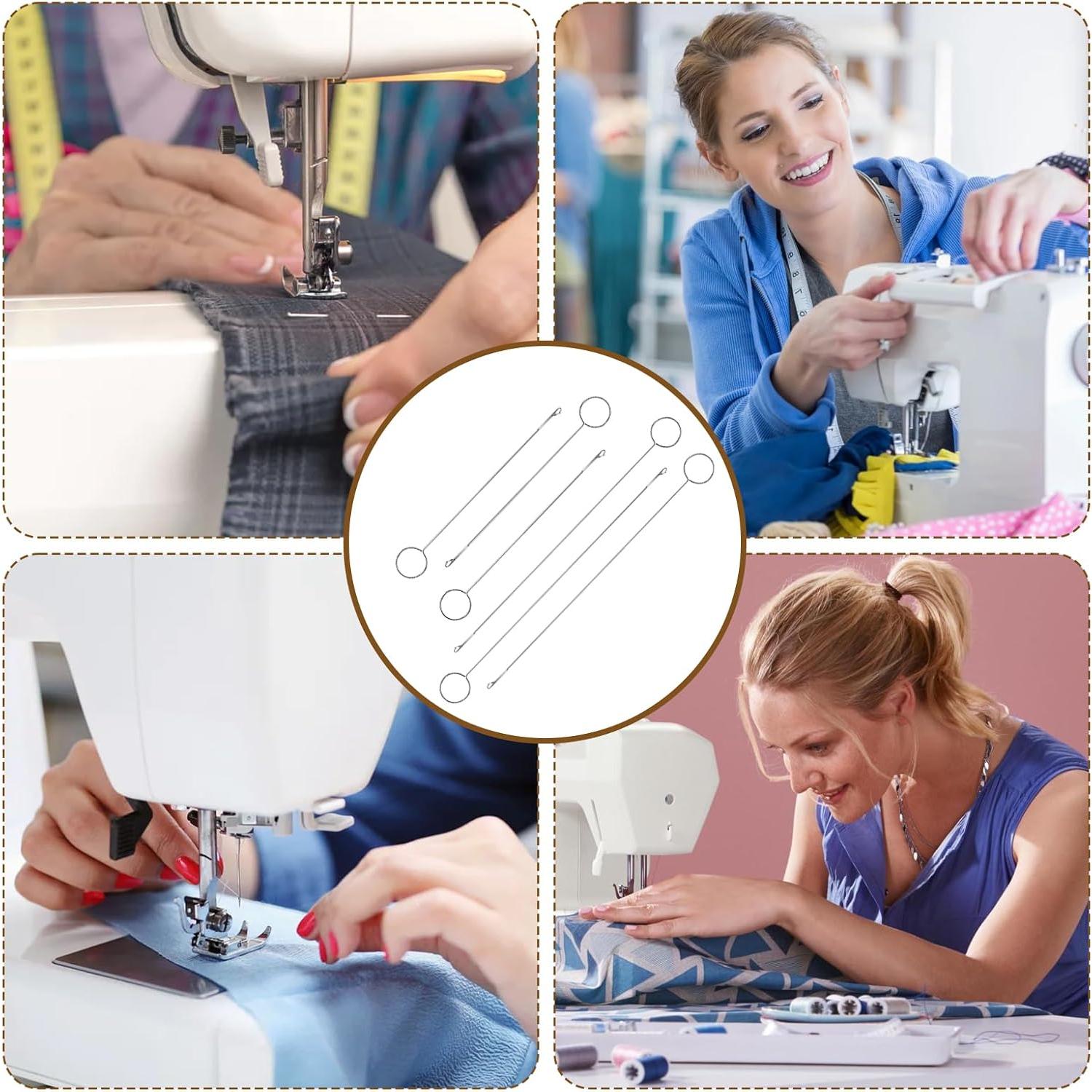 Juego de 6 Ganchos de Enhebrar Bremorou Acero Inoxidable