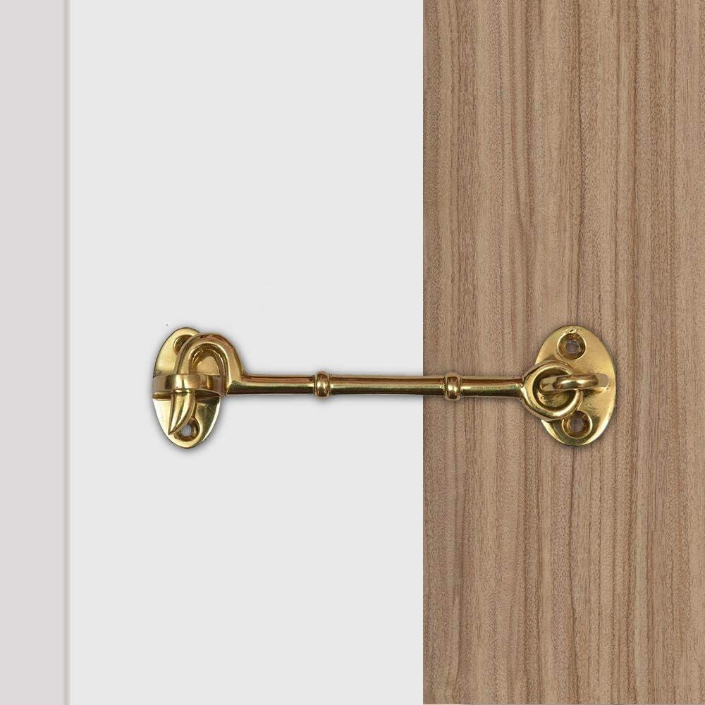 Juego de 2 Ganchos de Cabina A29 12.1 cm Lacado Pulido