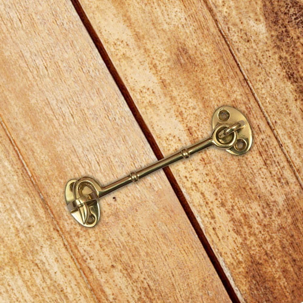 Juego de 2 Ganchos de Cabina A29 12.1 cm Lacado Pulido