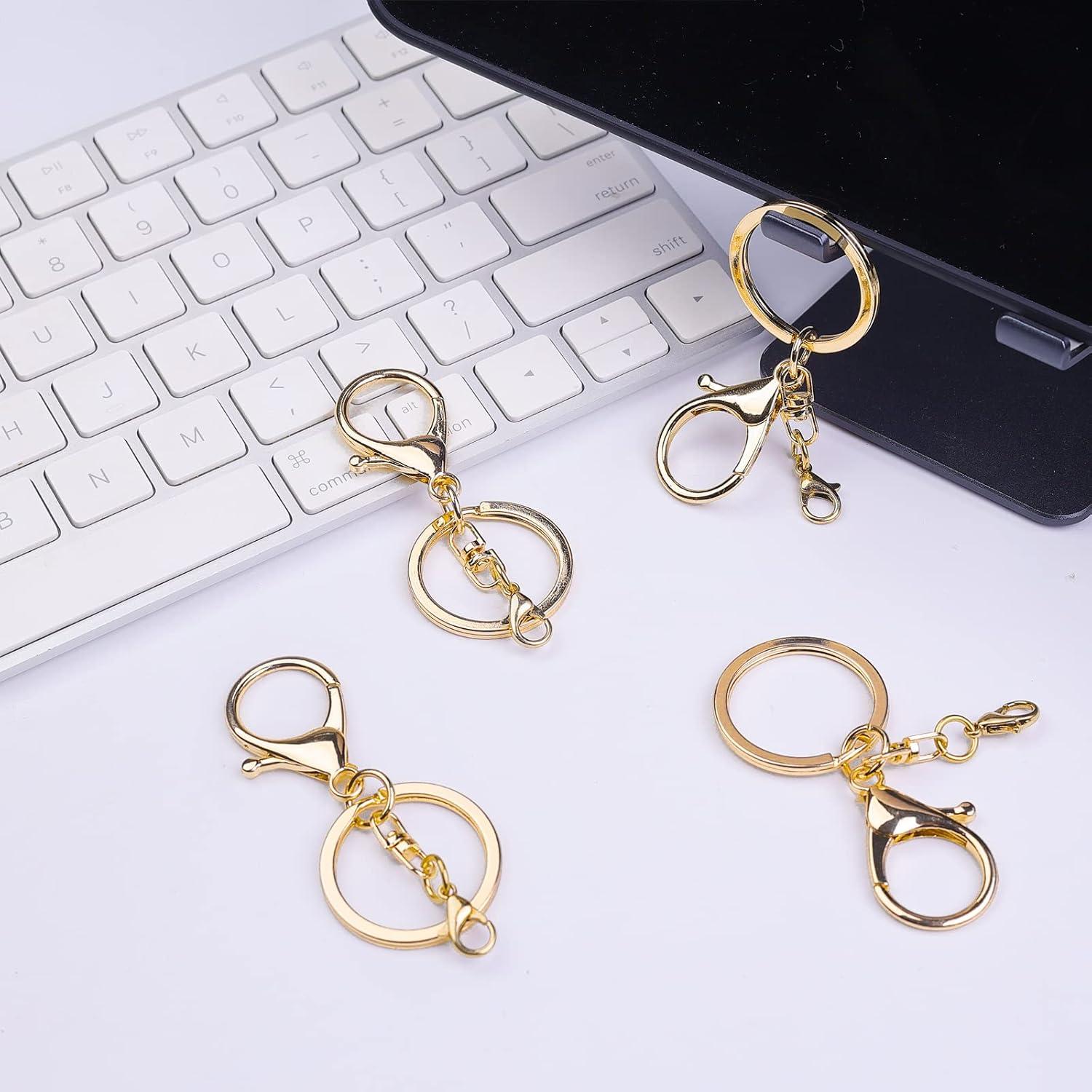 20 Ganchos de Langosta Dorados ZoloAJay para Joyería