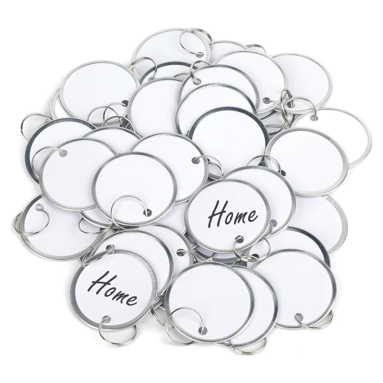 Etiquetas de Llave Uniclife 100 Piezas Blancas 3.96 cm