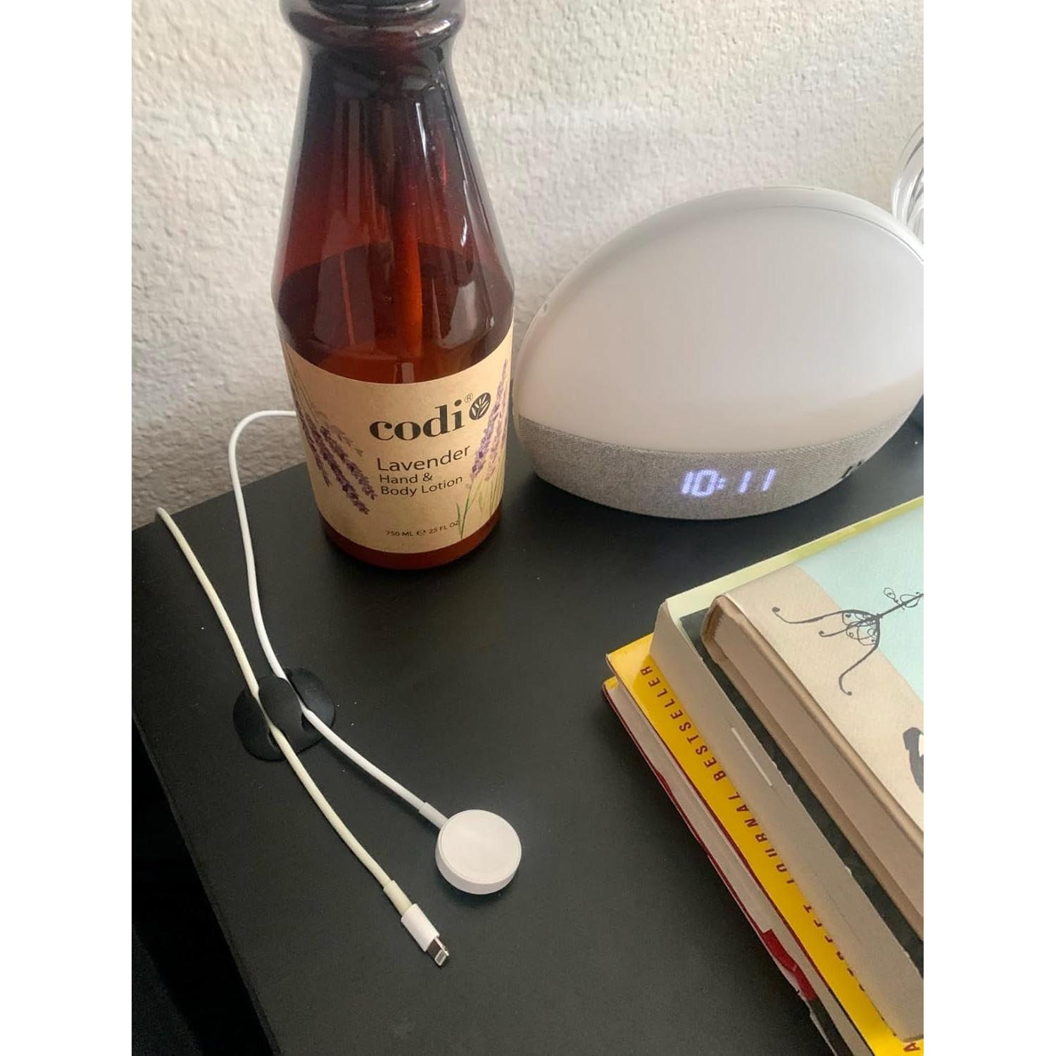 Sujetadores de Cable Ohill, Paquete de 16, Adhesivos Negros