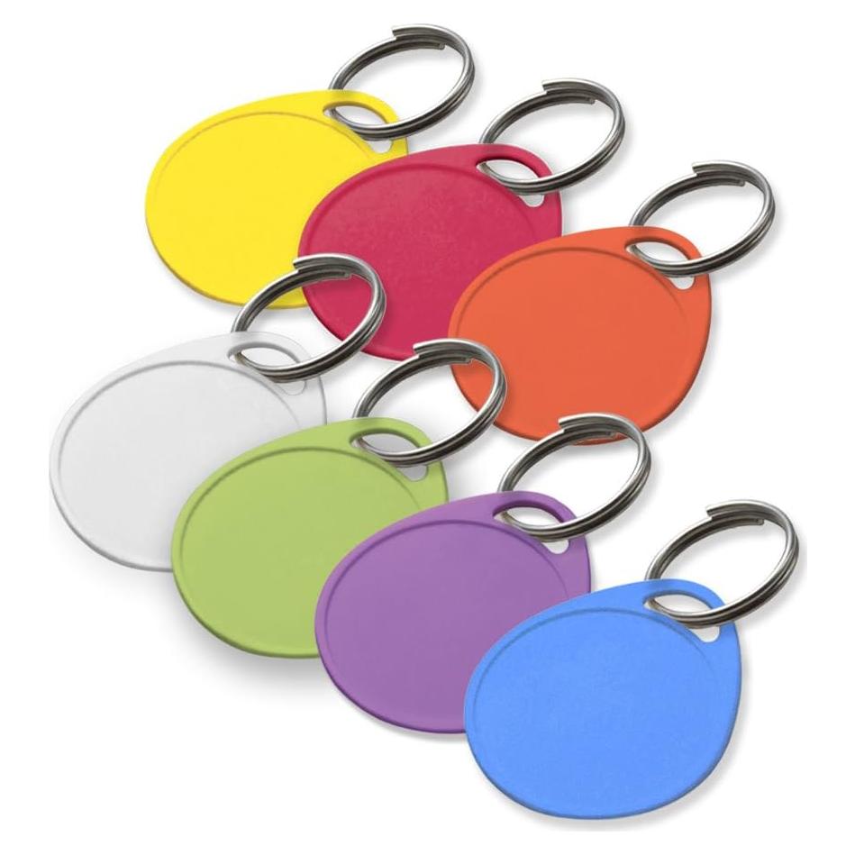 Etiquetas Plásticas Redondas Lucky Line 3.2 cm - 100 Unidades