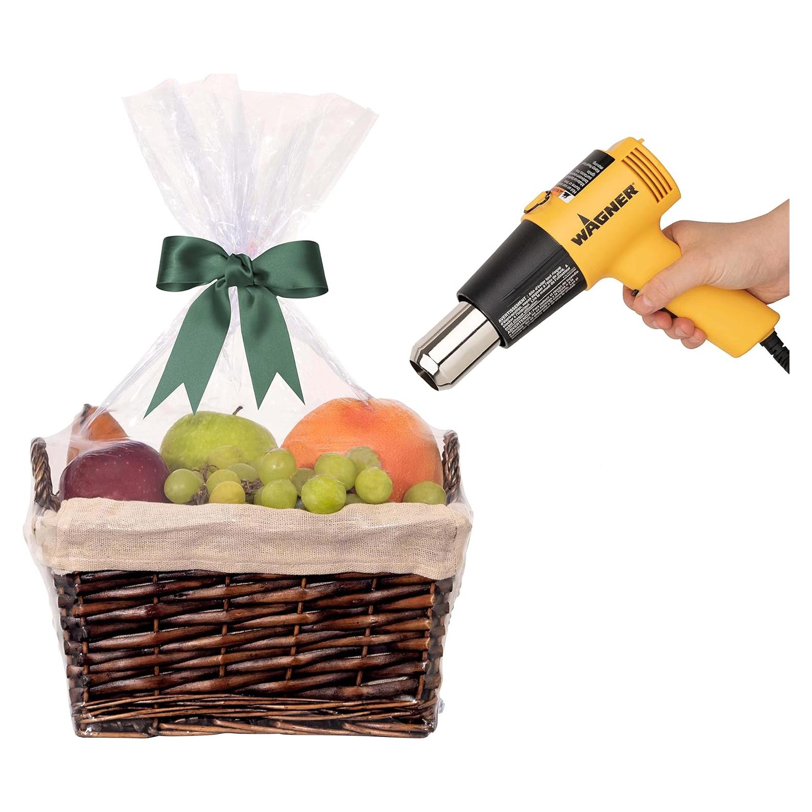 Bolsas de Envoltura Retráctil Clear Cellophane PVC 40x60 cm (10 Pzas)