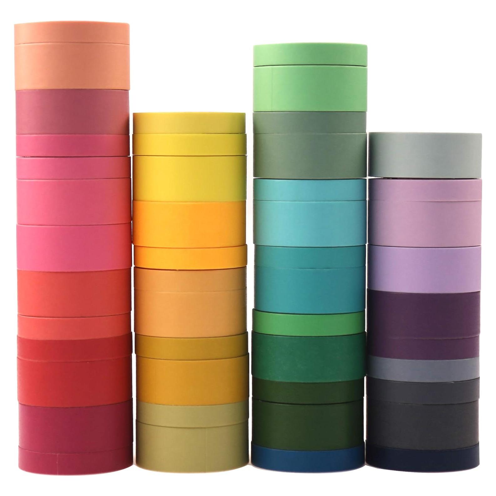 Cintas Washi CCINEE 48 Rollos Decorativas para DIY y Scrapbooking