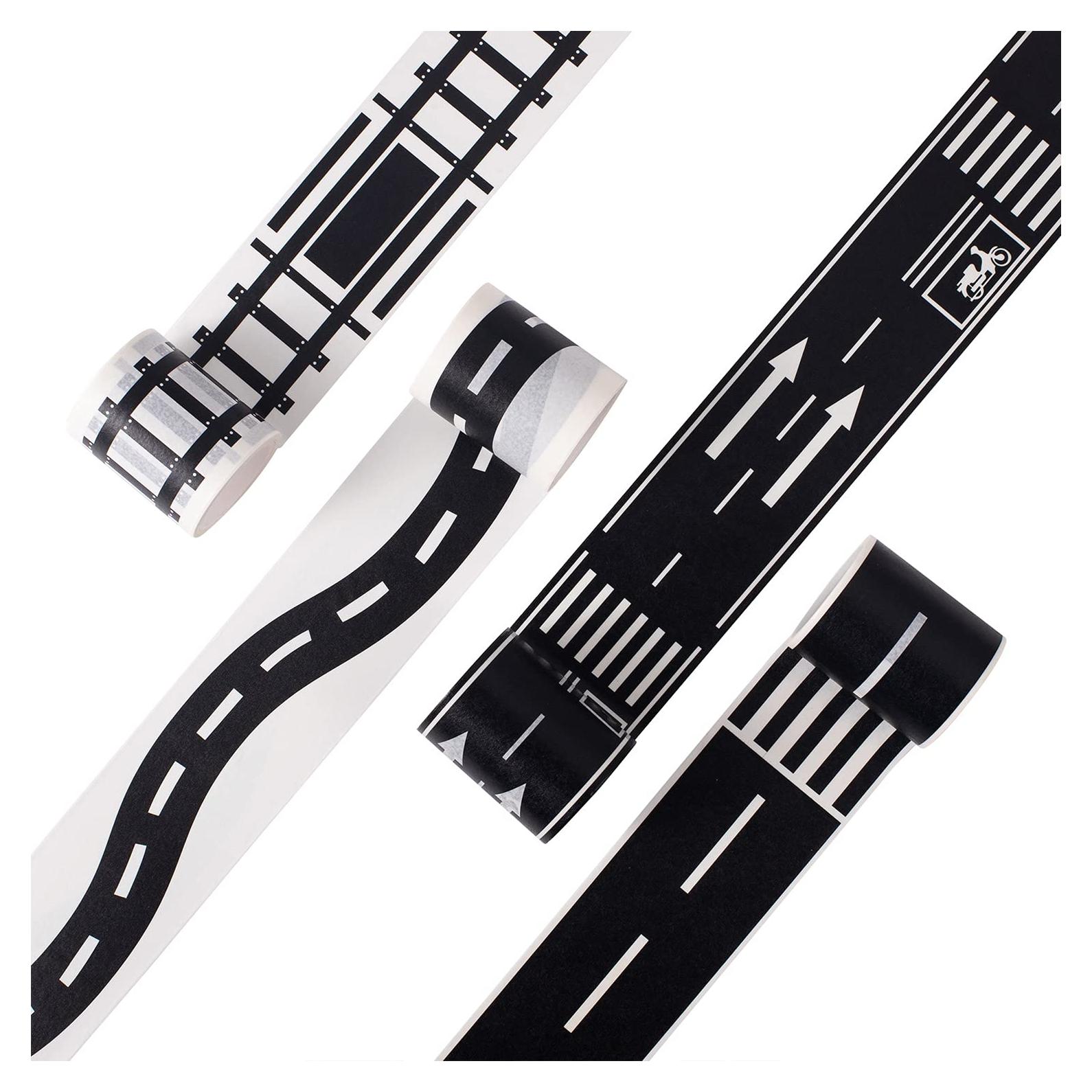 Conjunto de Cinta Washi YUBX Highway 4 Rollos 50mm x 5m