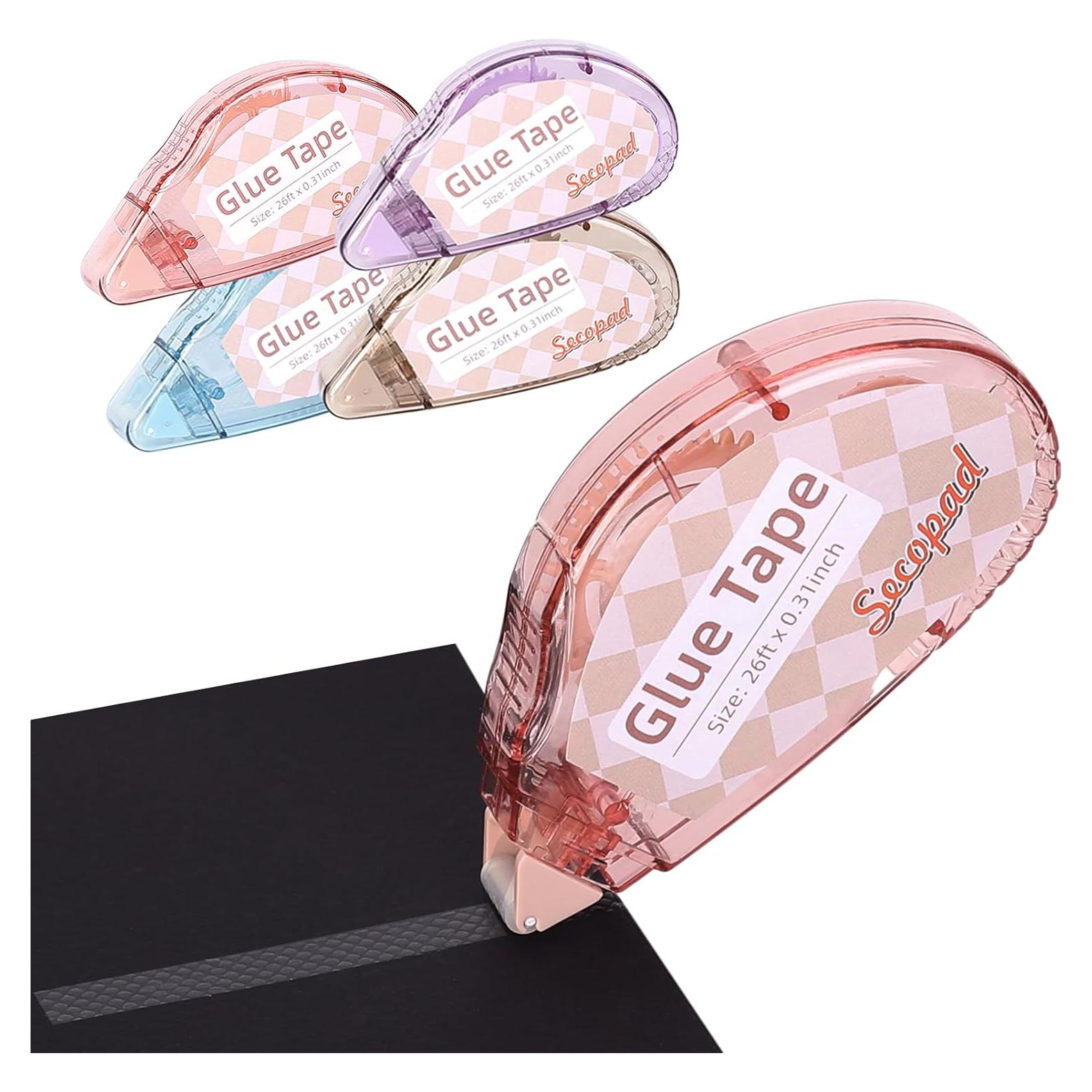 Cinta Doble Cara Secopad - Paquete de 4 Rollos 0.76cm x 7.92m