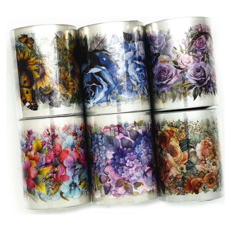 Cinta Floral Pre-Cortada Koolemon 6 Rollos 50mm x 2m