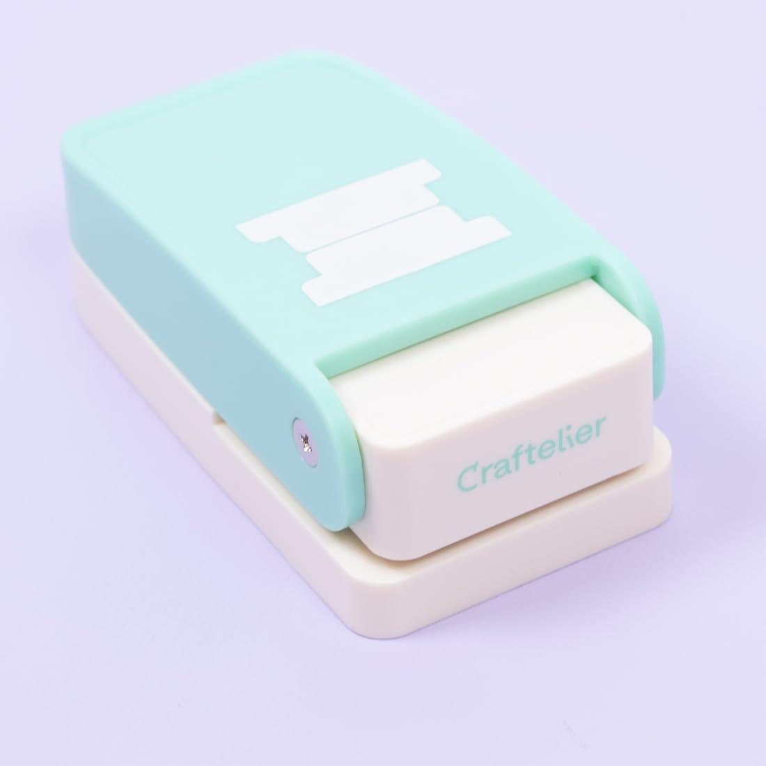 Troquel Craftelier Pestaña Personalizada 4 x 1.5 cm Turquesa