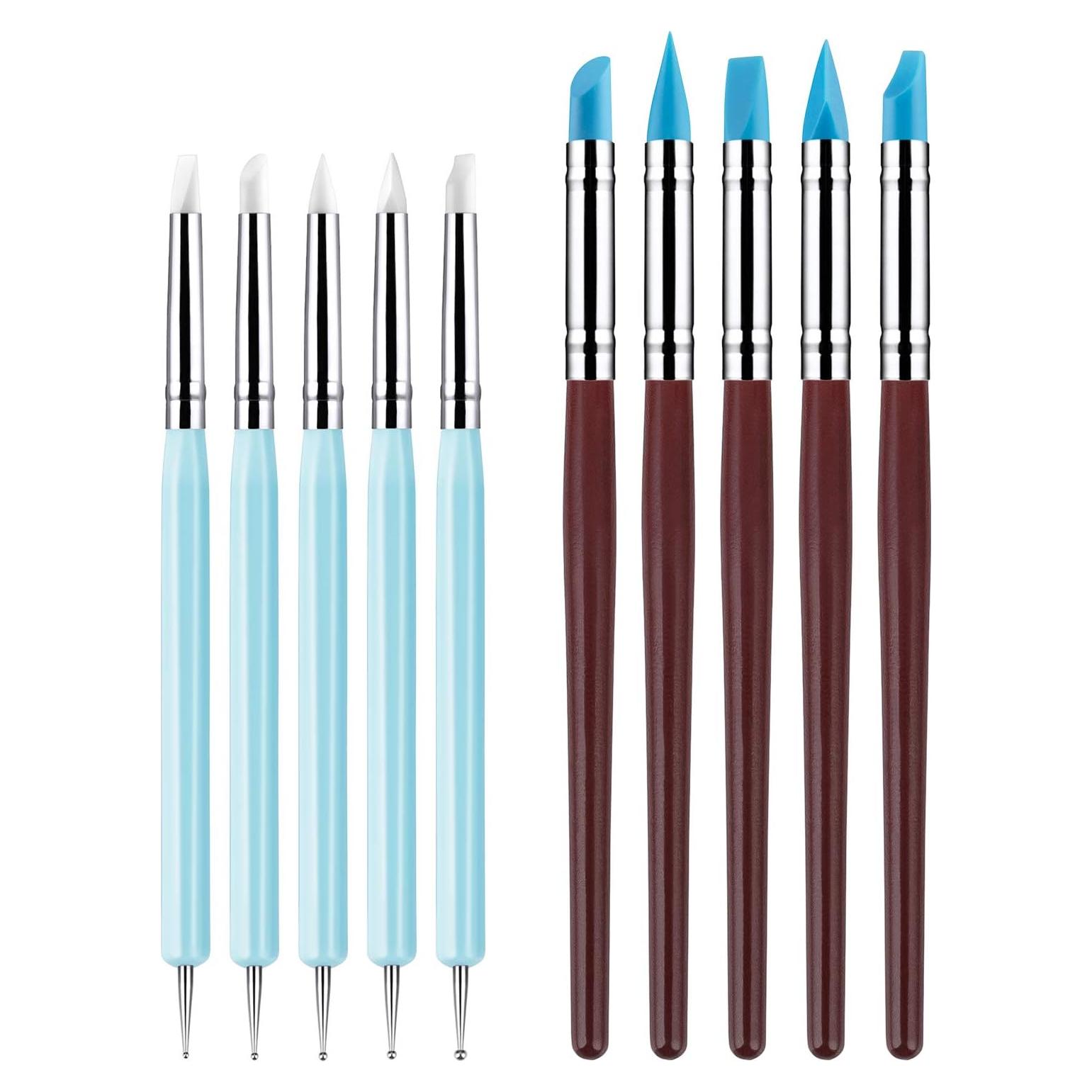 10 Piezas Herramientas de Esculpido de Arcilla Awpeye