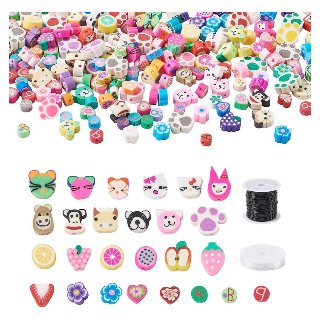 Kit de Joyería PH PandaHall 300pcs Perlas de Arcilla Polimérica