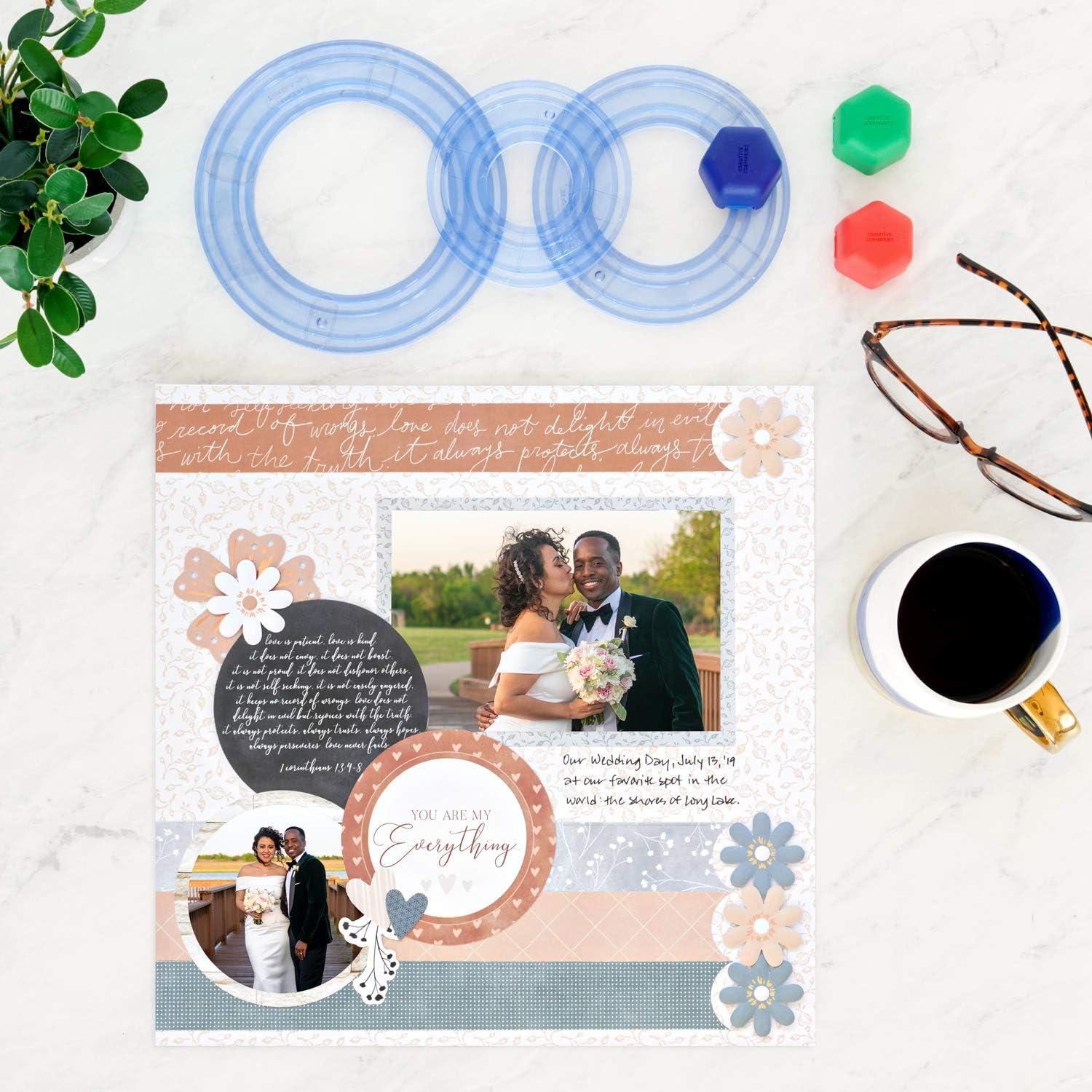 Patrones de Corte Círculo Creative Memories - Juego de 3