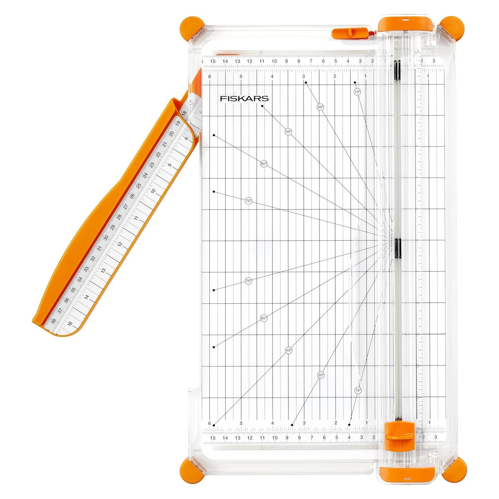 Cortadora de Papel Fiskars Deluxe SureCut 30.48 cm - Precisa y Segura