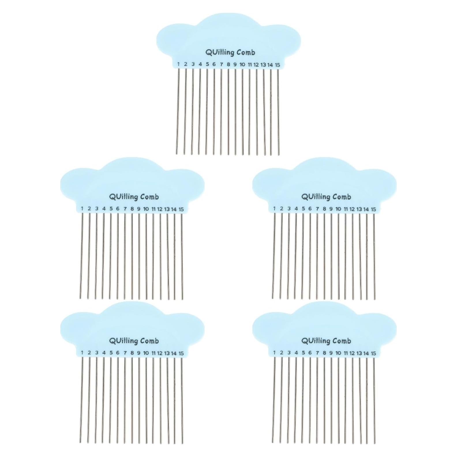 Herramienta de Quilling de Papel TEHAUX 5 Piezas 10x10cm