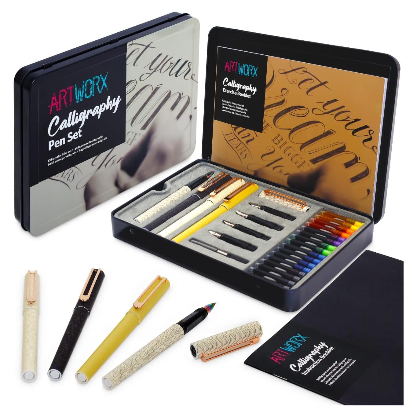 Juego de Plumas de Caligrafía Artworx - Set Completo para Principiantes