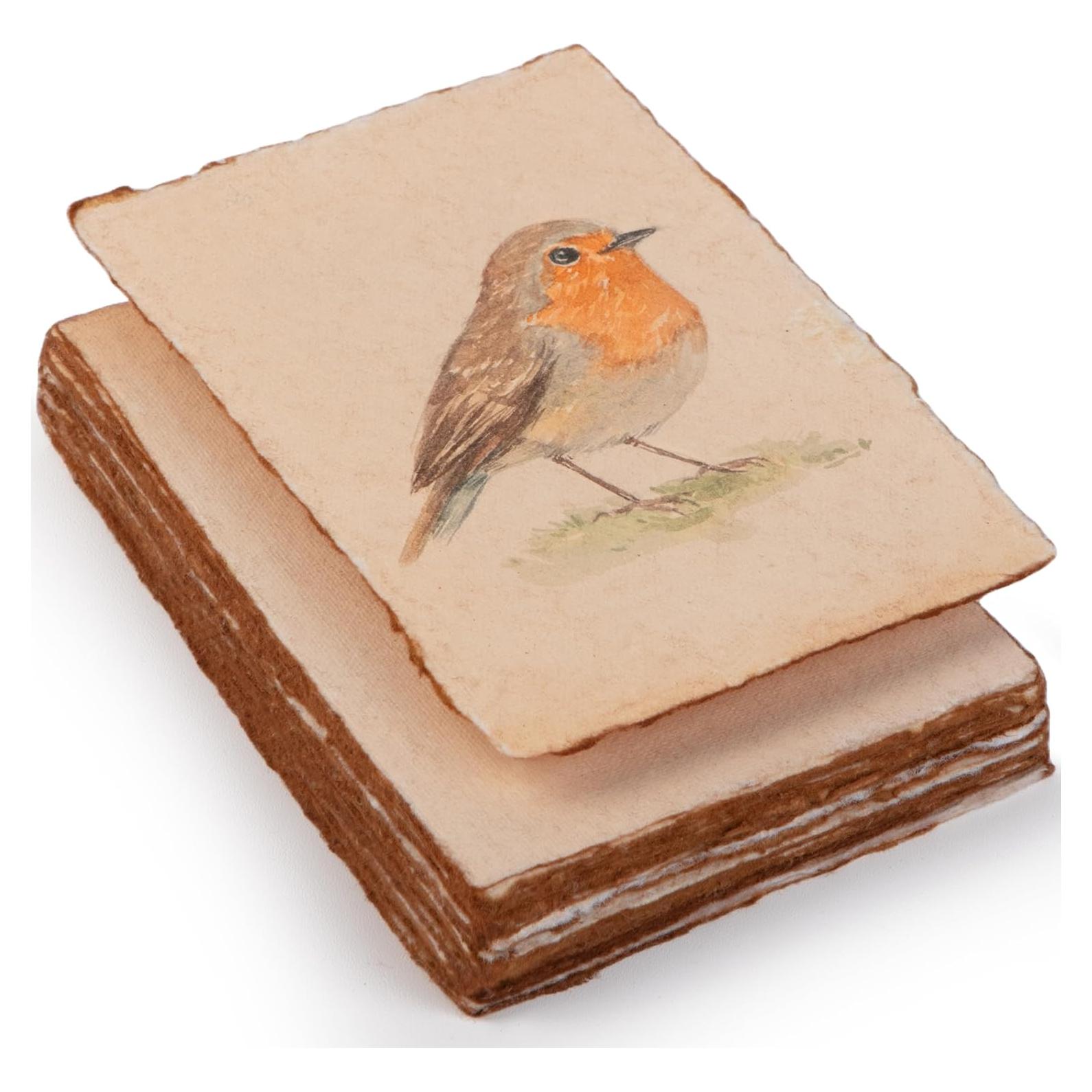 Tarjetas de papel reciclado Wanderings 4x6" 50 unidades