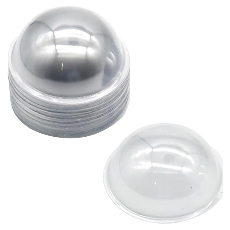 50 Cubiertas Redondas de Plástico 9cm UUYYEO para Shaker 3D