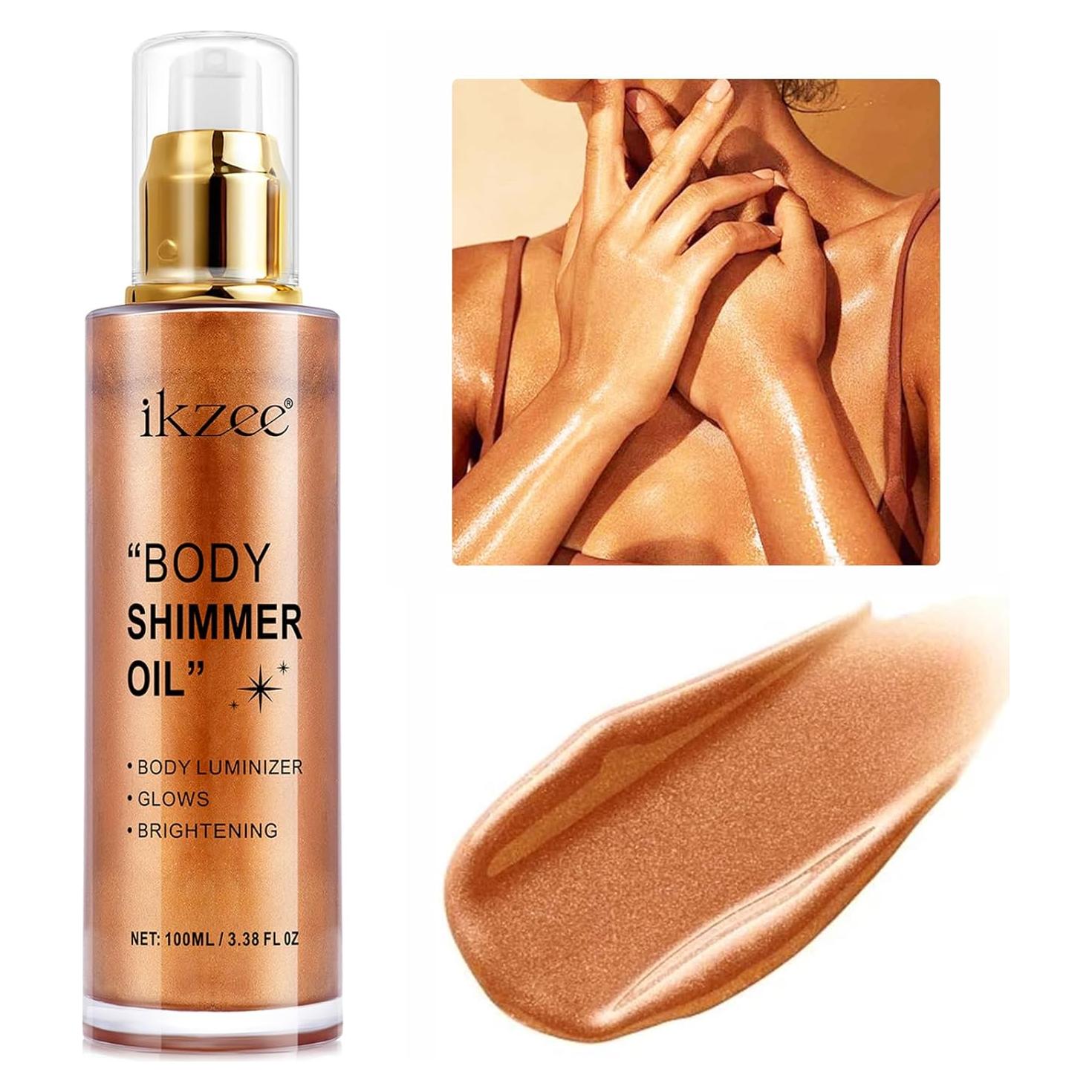 Aceite Brillante Iluminador UCANBE 100ml - Marrón Dorado